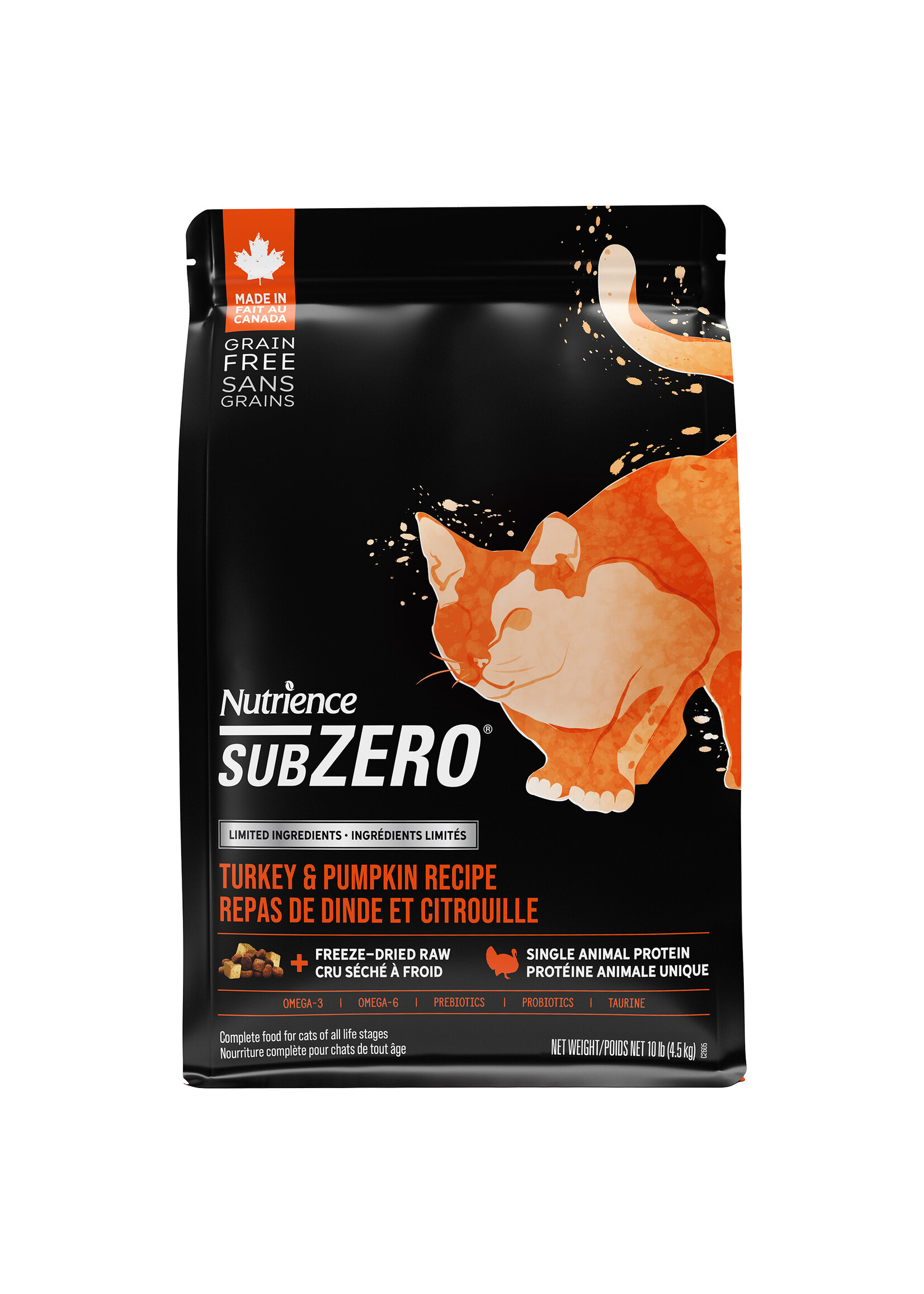 Nutrience Nutrience SubZero Cat Limited Ingredient Turkey & Pumpkin
