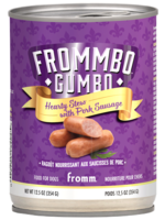 Fromm Family Pet Food Fromm Dog Frommbo Gumbo Hearty Stew w/ Pork Sausage 12.5 oz single