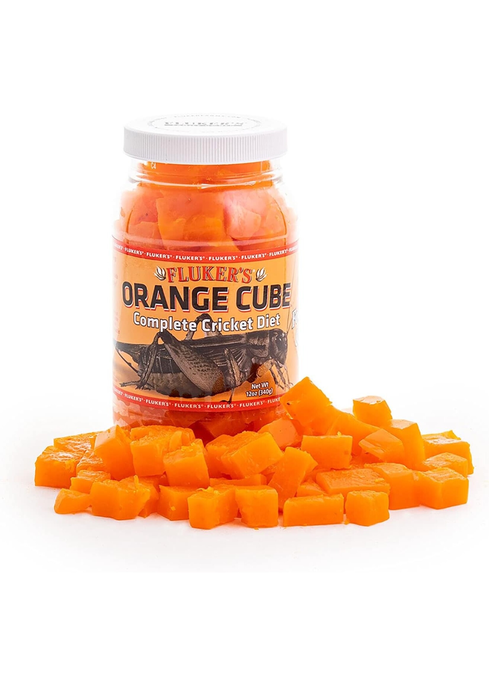 Flukers Flukers Orange Cube Cricket Food 12oz