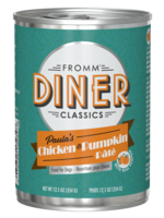 Fromm Family Pet Food Fromm Dog Diner Classics Paula's Chicken & Pumpkin Pate 12/12.5 oz