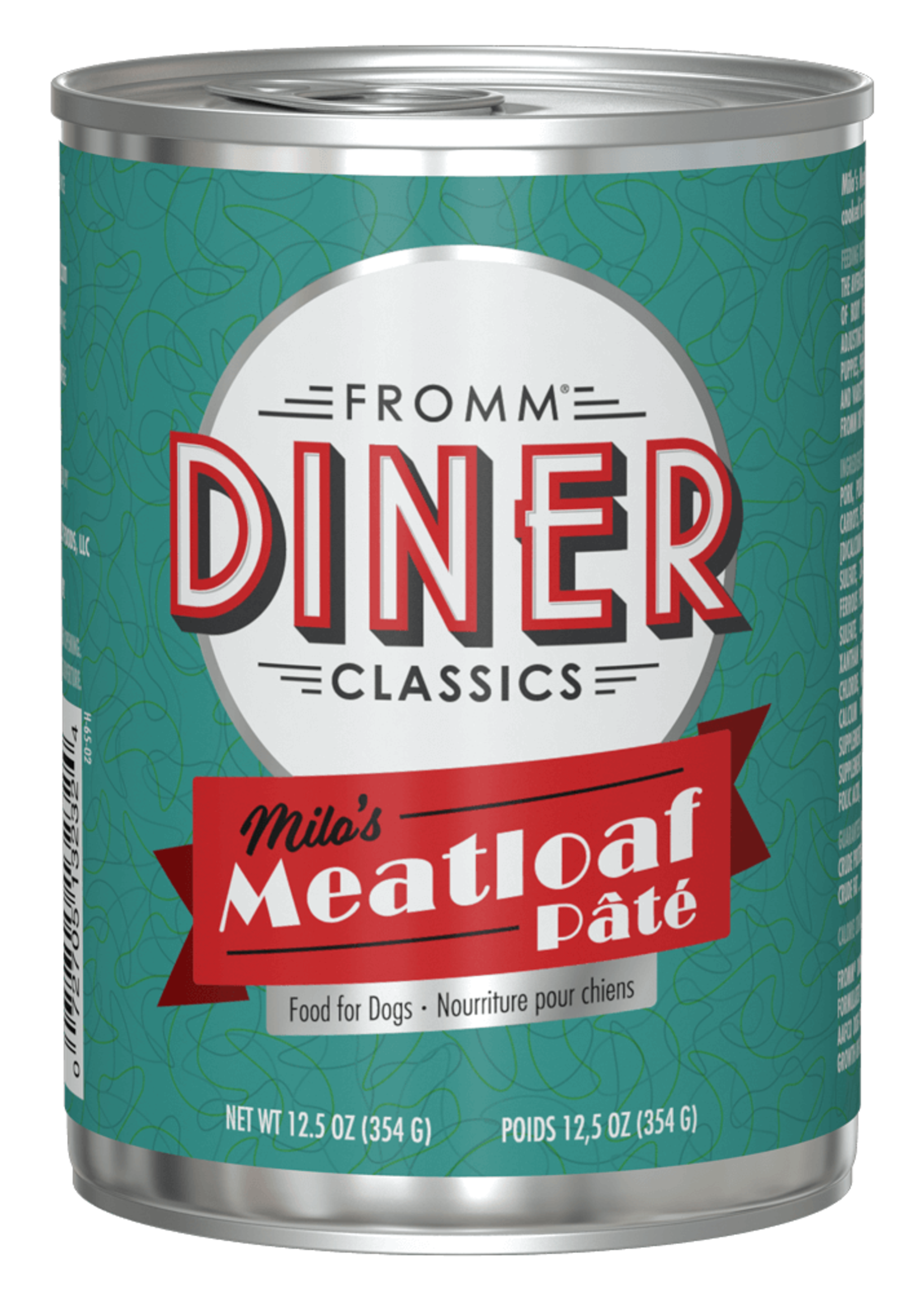 Fromm Family Pet Food Fromm Dog Diner Classics Milo's Meatloaf Pate 12.5 oz single