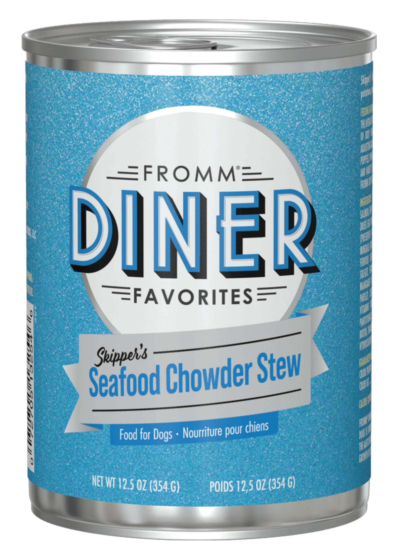 Fromm Family Pet Food Fromm Dog Diner Favorites Skipper's Seafood Chowder Stew 12/12.5 oz