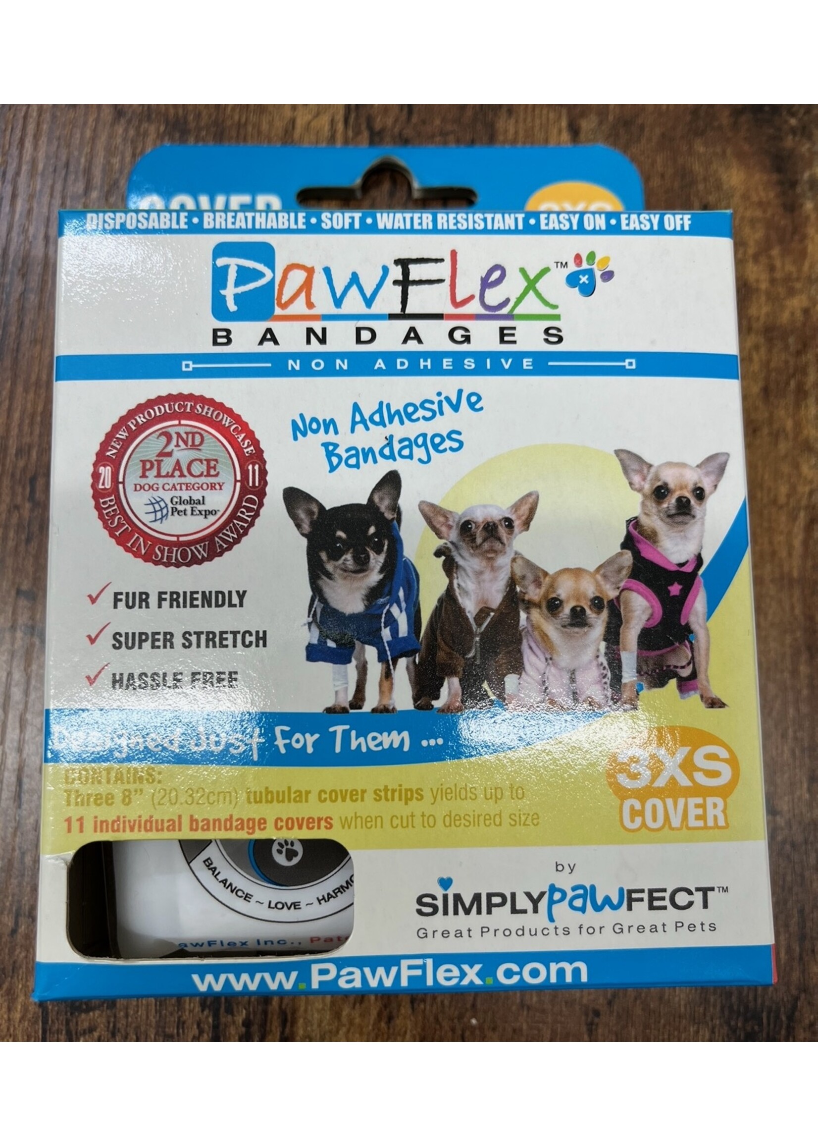 PawFlex Bandages 3XS