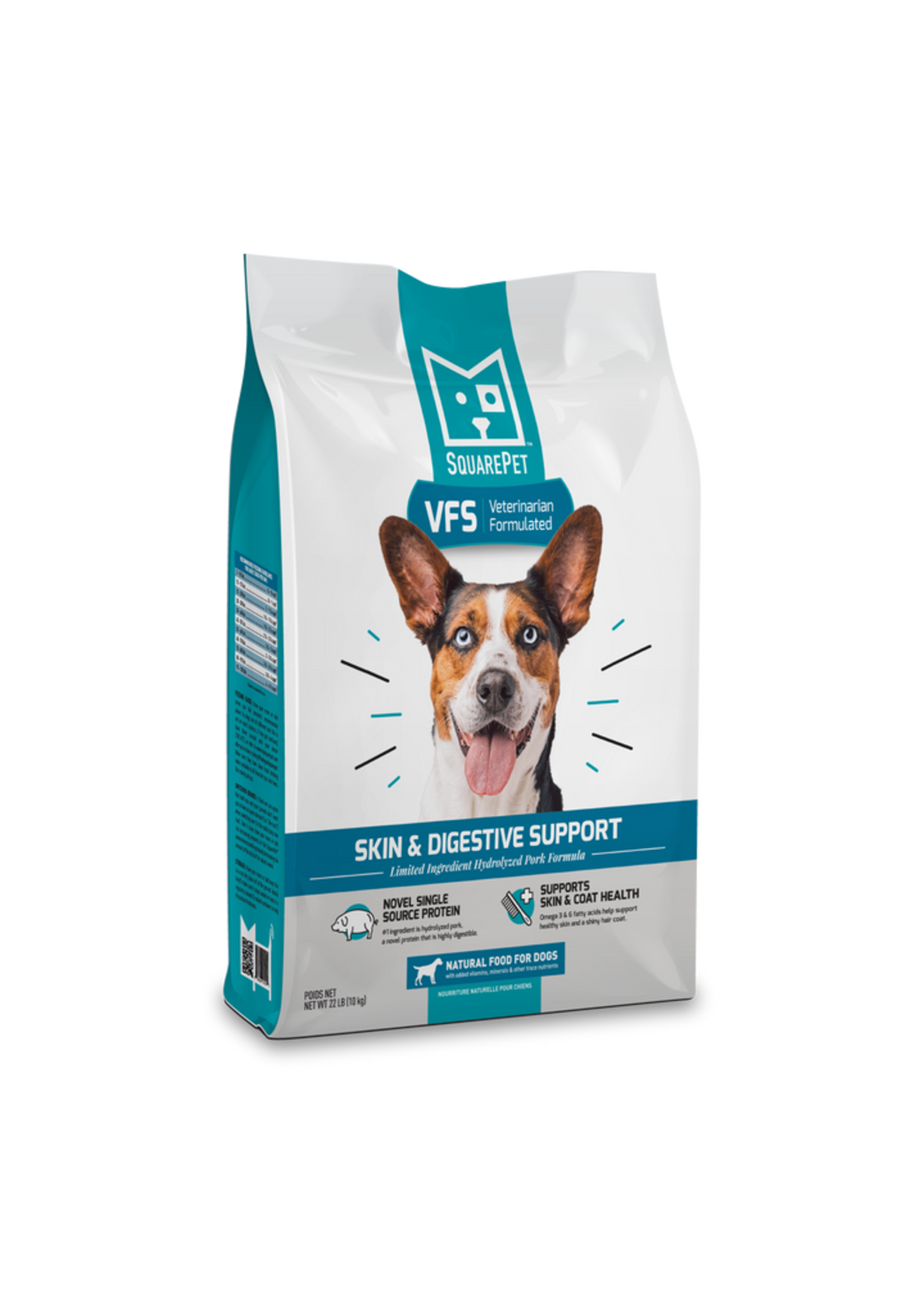SquarePet SquarePet Dog VFS Skin & Digestive Pork