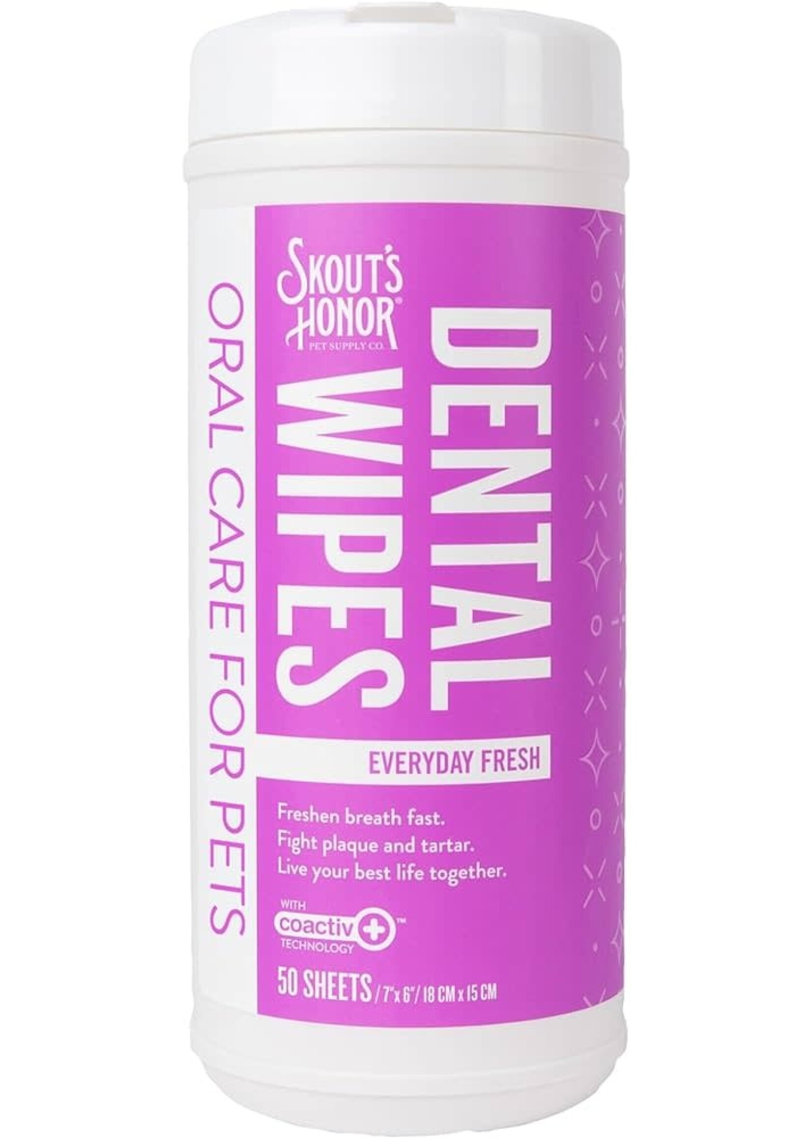 Skout's Honor Skout's Honor Dental Wipes 50ct