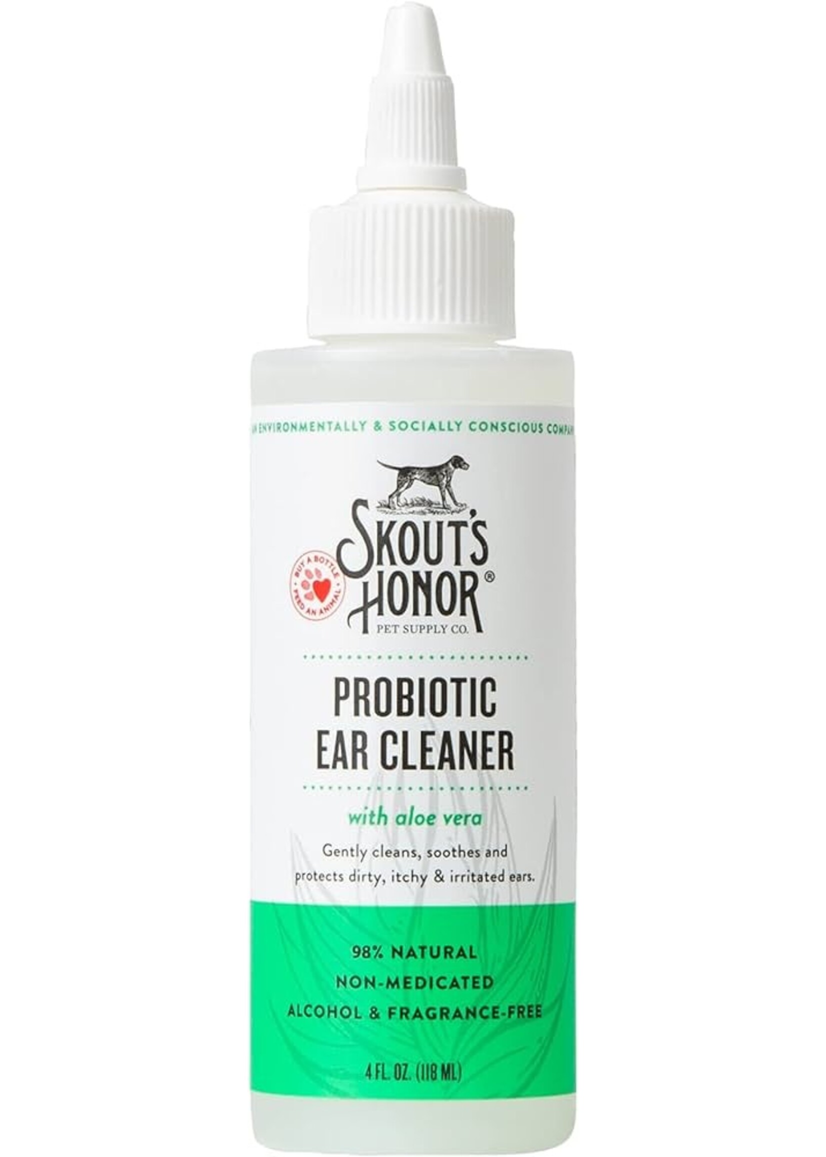 Skout's Honor Skout's Honor Probiotic Ear Cleaner 4oz Cat & Dog