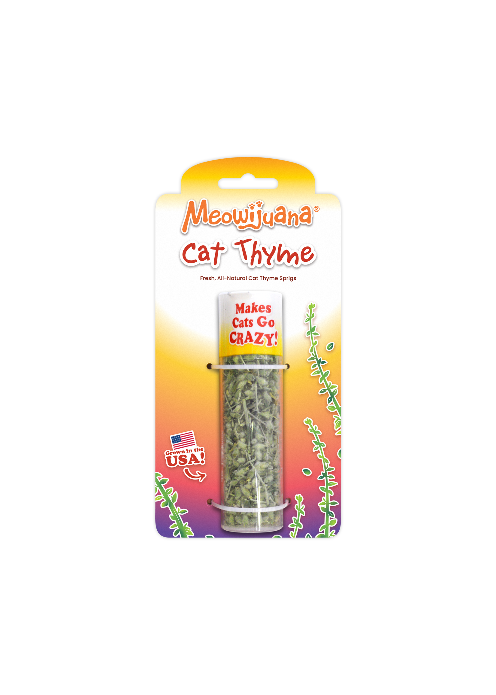 Meowijuana Meowijuana Cat Thyme Sprigs