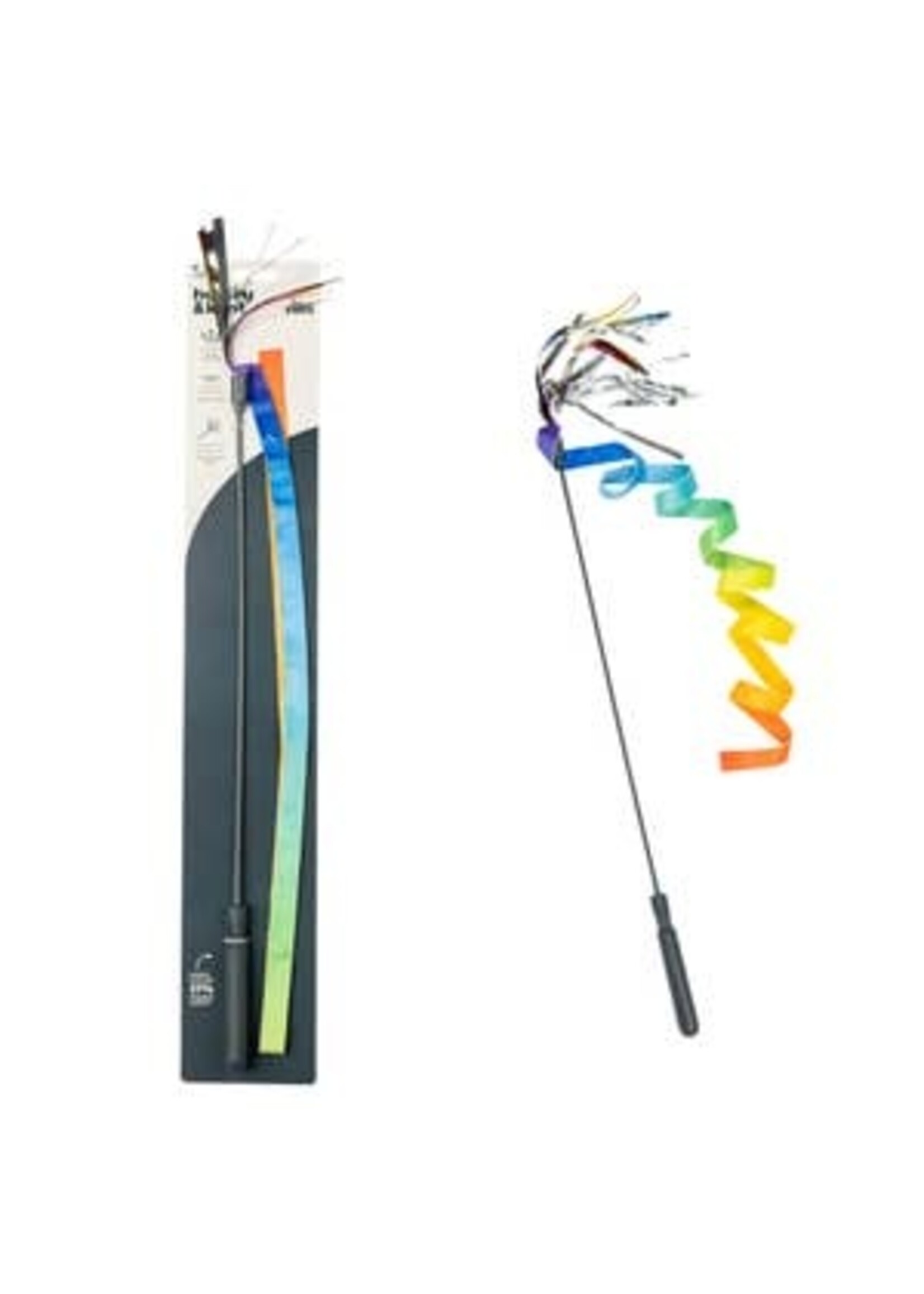 Huxley & Kent Huxley & Kent Teaser Wand Dance & Lure Rainbow