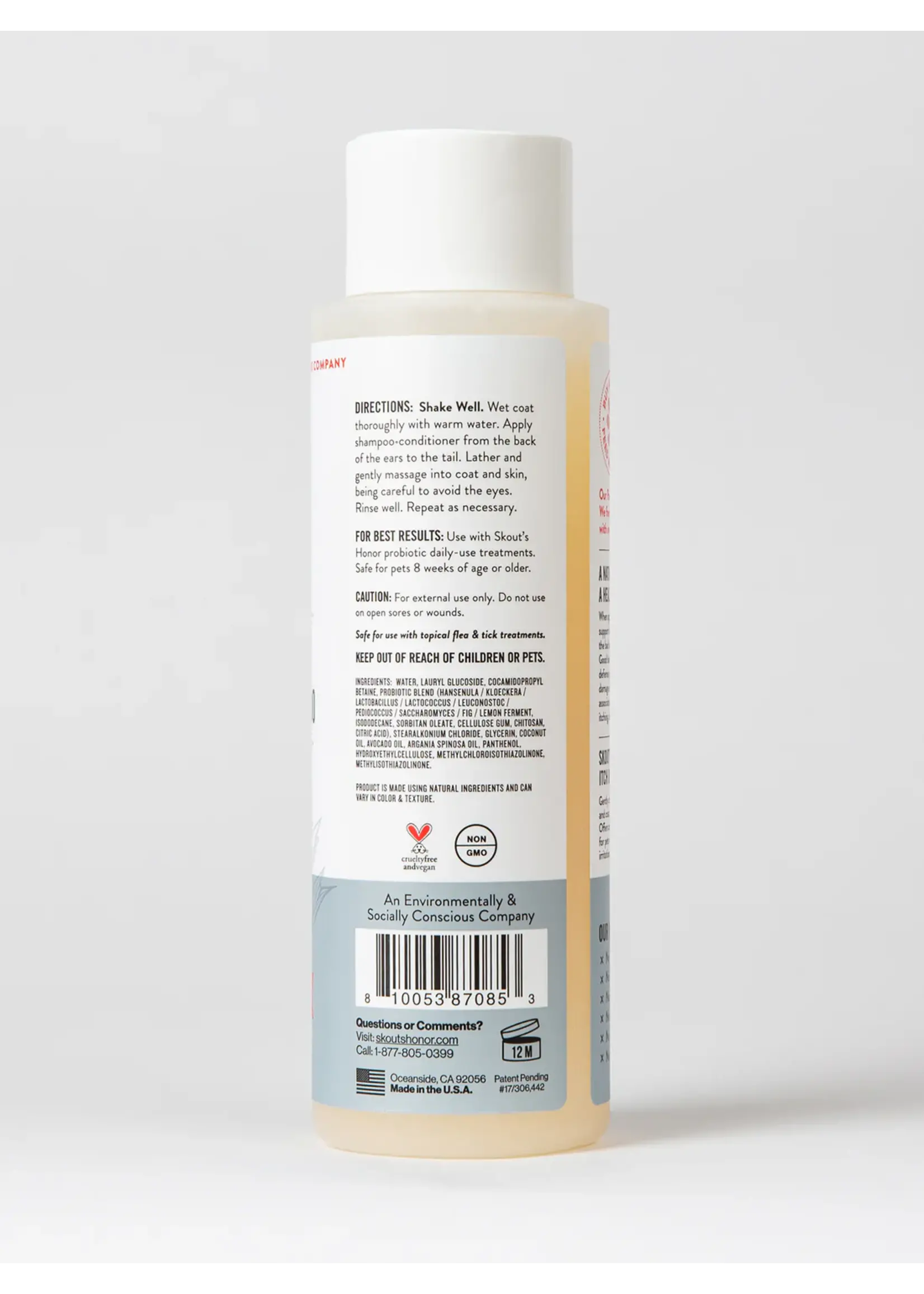 Skout's Honor Skout's Honor Probiotic Itch Relief Shampoo 16oz