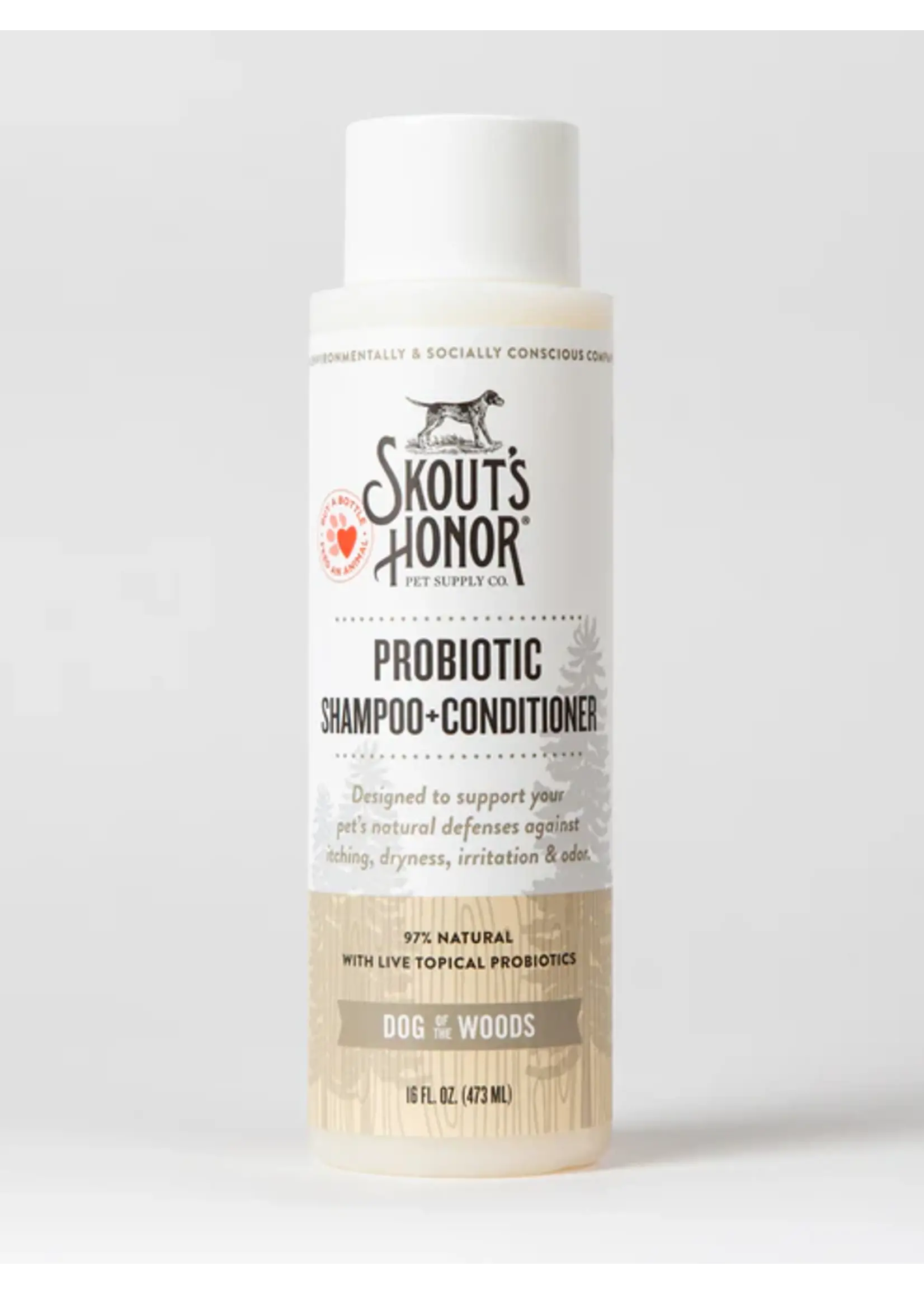 Skout's Honor Skout's Honor Probiotic Shampoo & Conditioner Dog of the Woods 16oz