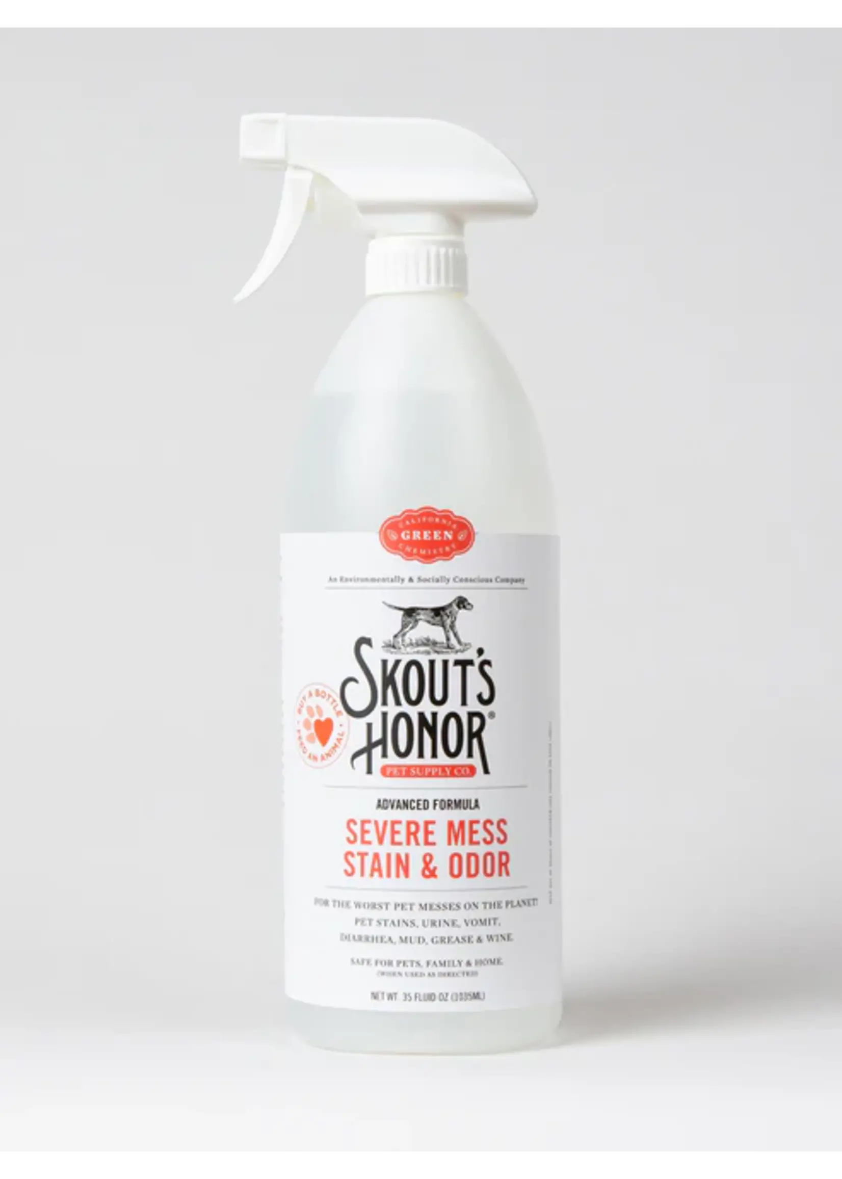 Skout's Honor Skout's Honor Severe Mess Stain & Odor Advanced Formula 35oz