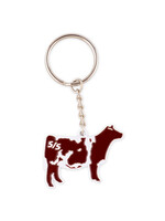 Sullivan Supply Sullivan Supply Enamel Key Chain SHORTHORN