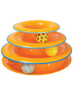 Petstage Petstages Tower of Tracks and Spinning Catnip Toy