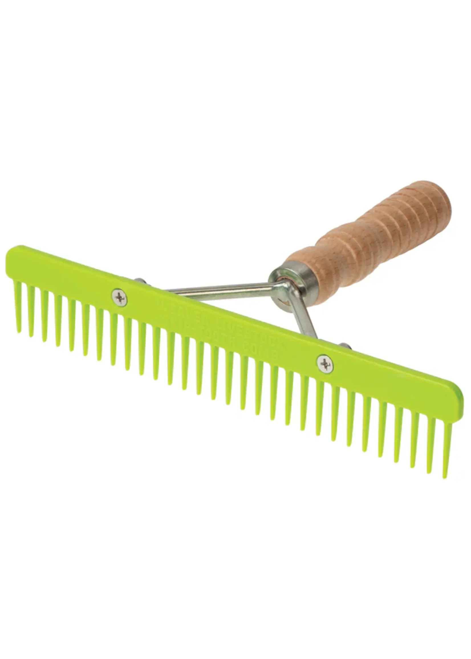 Weaver Livestock Weaver Livestock Plastic Skip Tooth Comb w/ Wood Handle