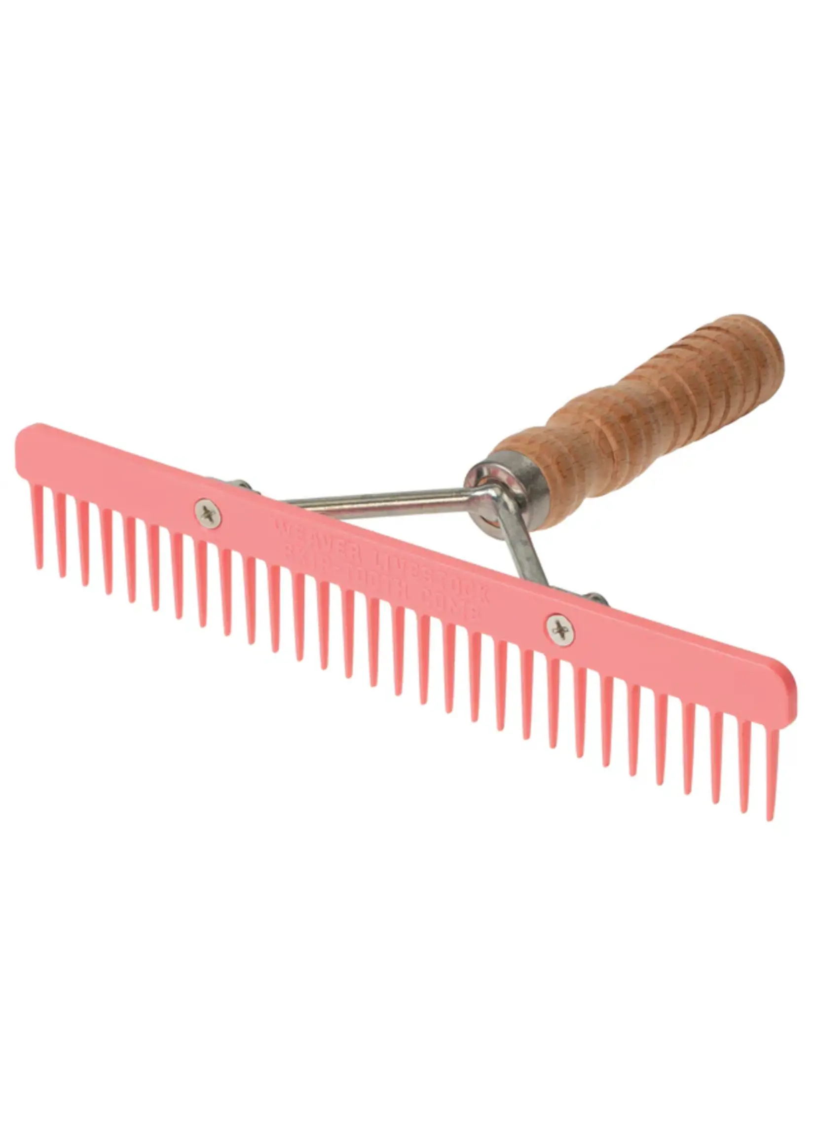 Weaver Livestock Weaver Livestock Plastic Skip Tooth Comb w/ Wood Handle