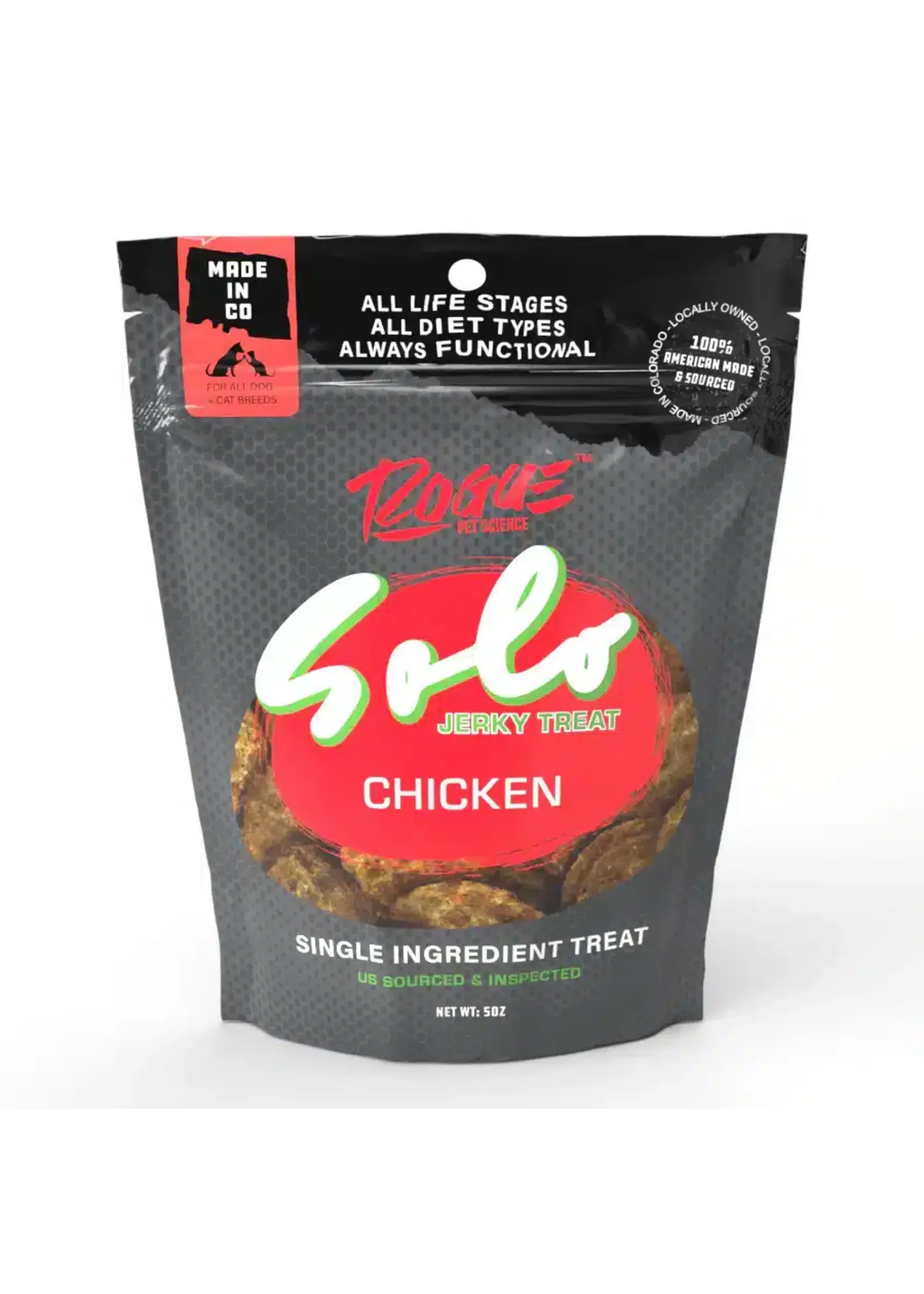 Rogue Pet Science Rouge Solo Treat Chicken 5oz