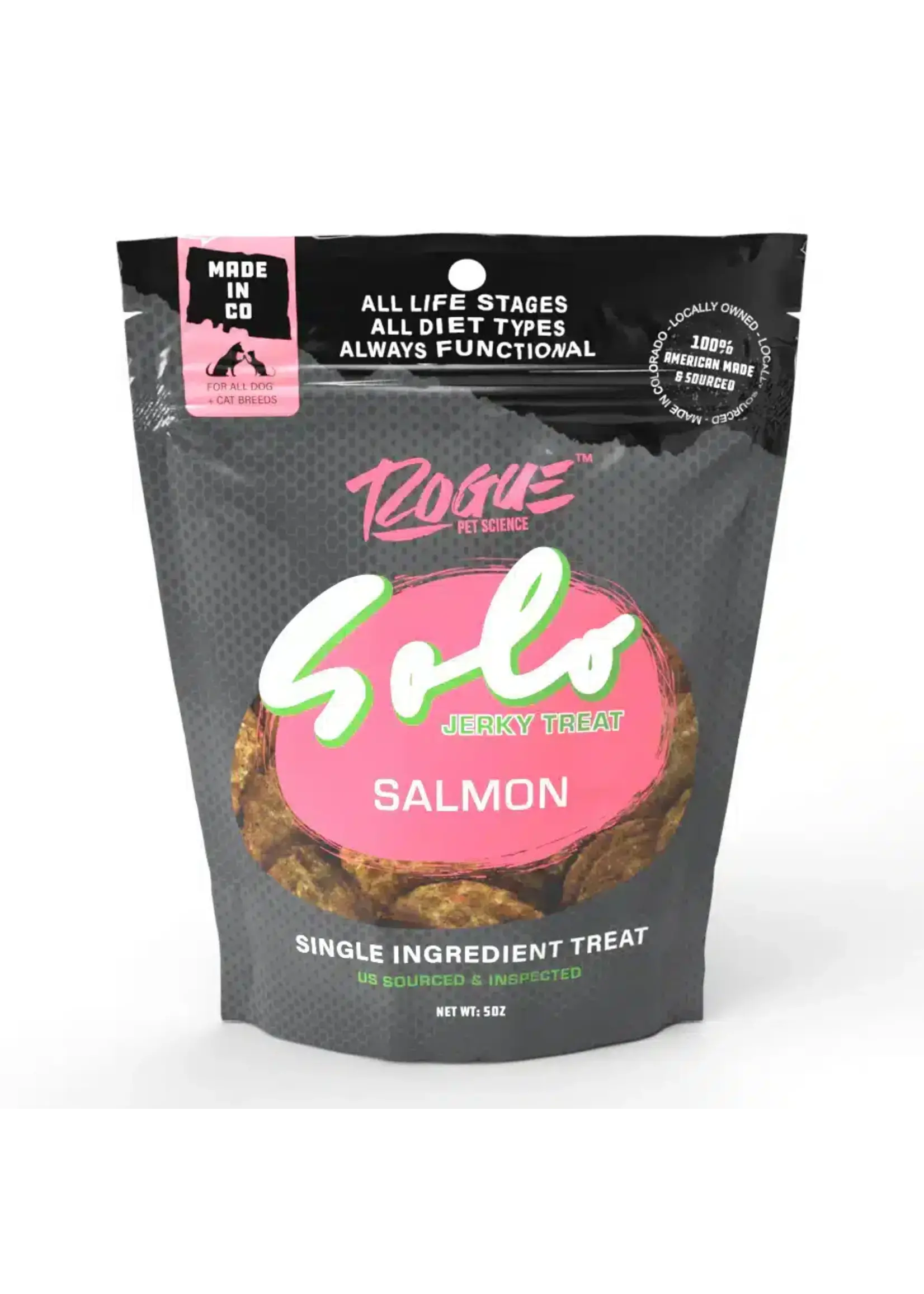 Rogue Pet Science Rogue Solo Treat Salmon 5oz