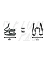 Herman Sprenger Herm Sprenger 3pack Short Links Black for CD001B