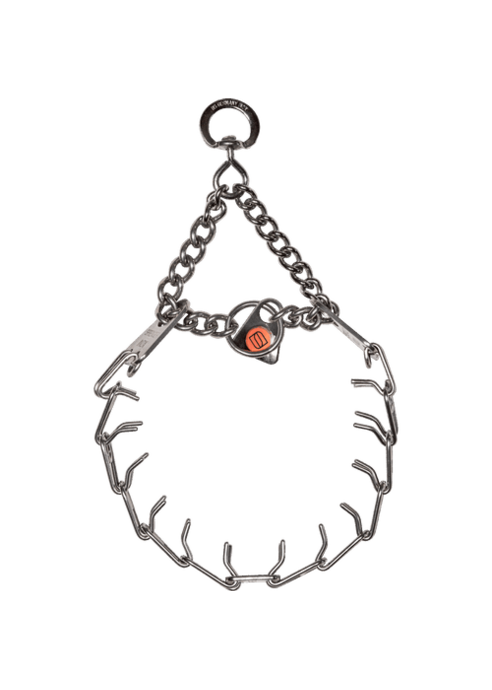 Herman Sprenger Herm Sprenger Micro-Plus Prong Collar Stainless Steel 10" x 1.5mm HSMICRO