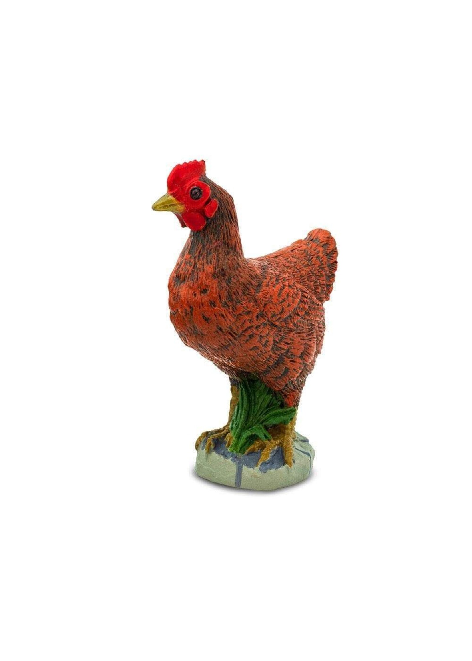 Safari Farm Bantam Hen Toy