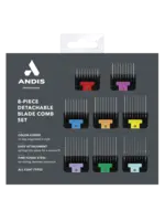 Andis Andis Universal Stainless Steel Combs 8pc