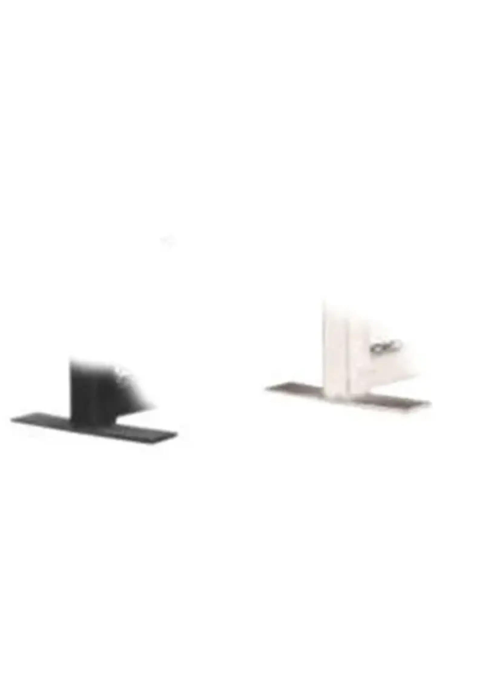 Sullivan Supply Sullivan Supply Stall Divider Feet - Aluminum
