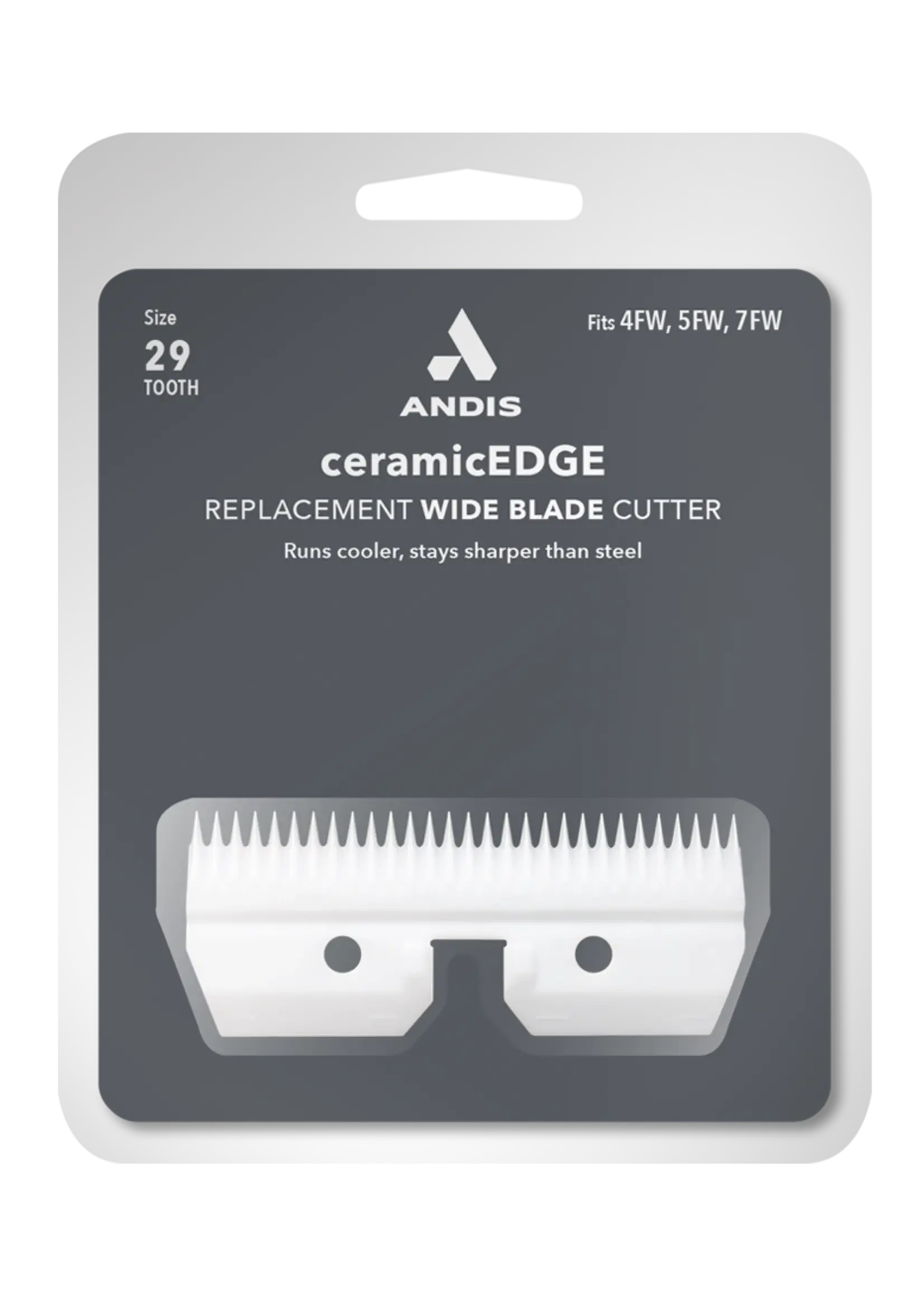 Andis Andis 29-Tooth Ceramic Cutter for 4FW,5FW,& 7FW Wide Blades