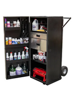 Sullivan Supply Sullivan Supply 5ft Black Powder Coated Aluminum Upright Dolly Box Show