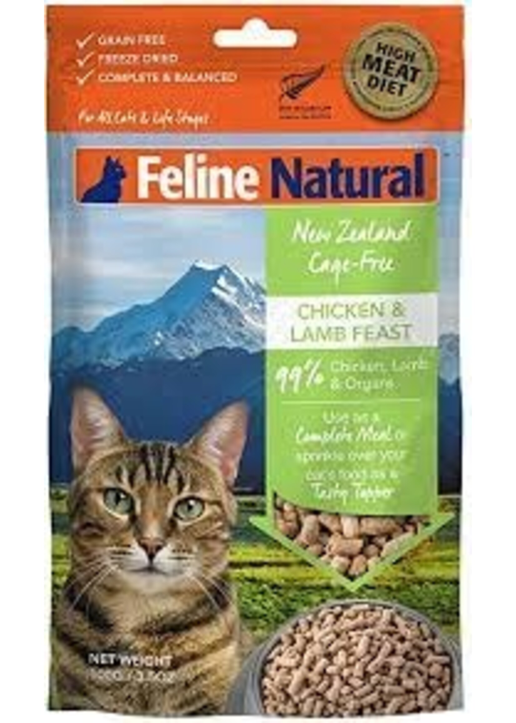 Feline Natural Feline Natural Chicken & Lamb Freeze Dried