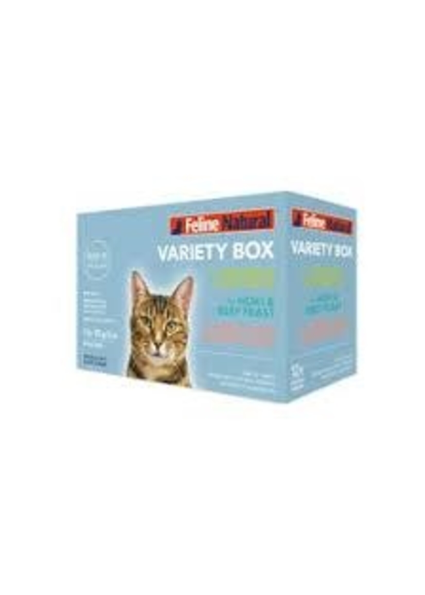 Feline Natural Feline Natural Pouch Variety Pack 85g x 12