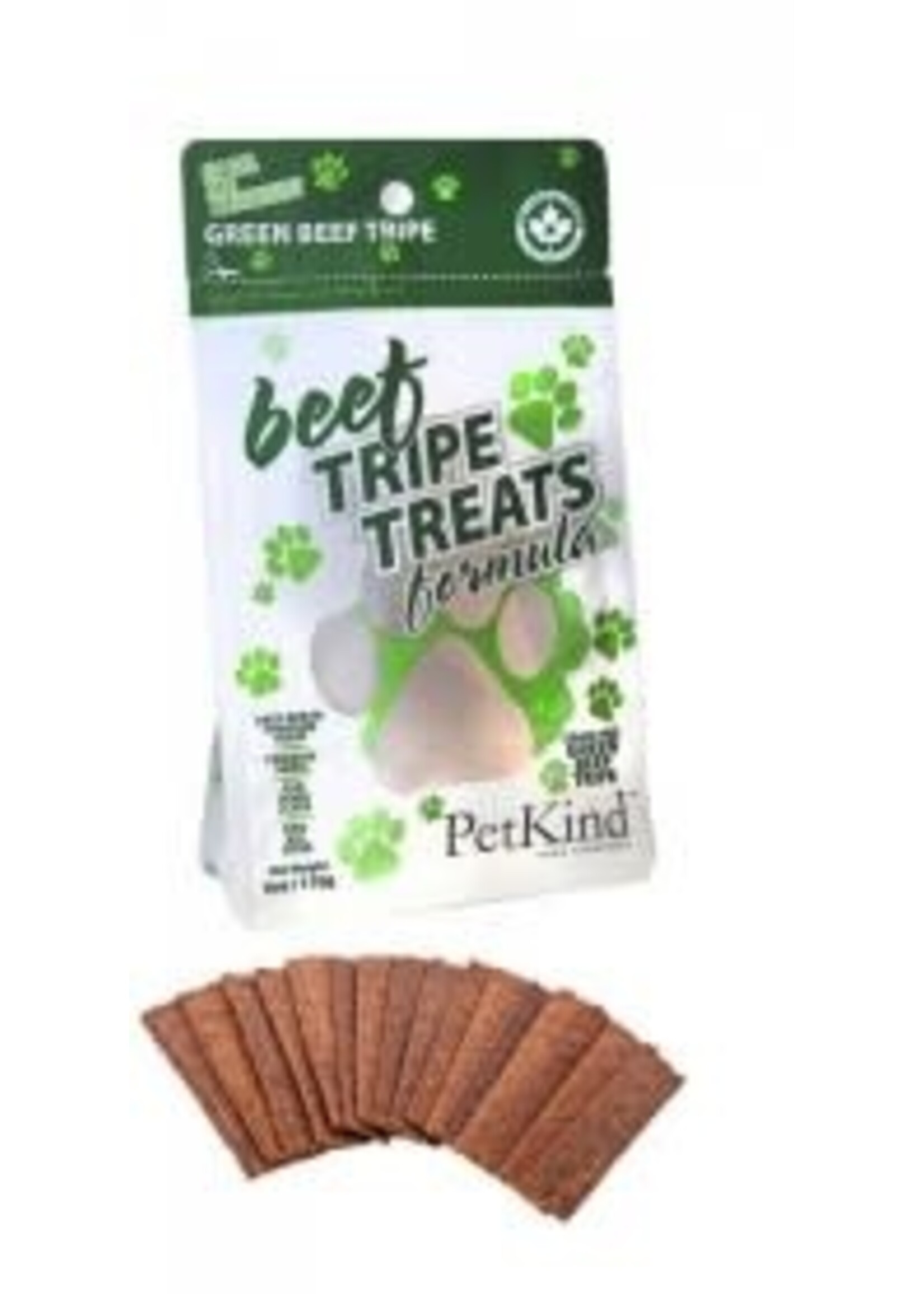 Petkind Petkind Grain Free Beef Tripe Dog Treats 170g