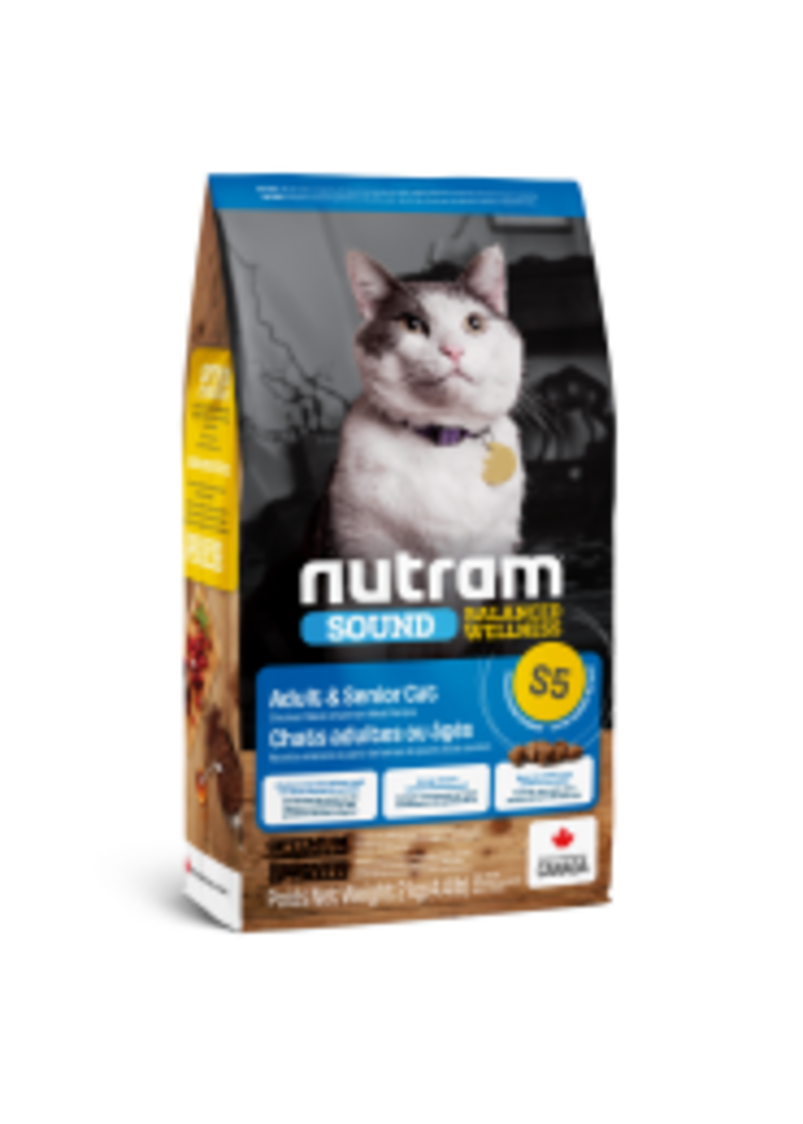Nutram Nutram 3.0 Sound Cat S5 Adult Senior