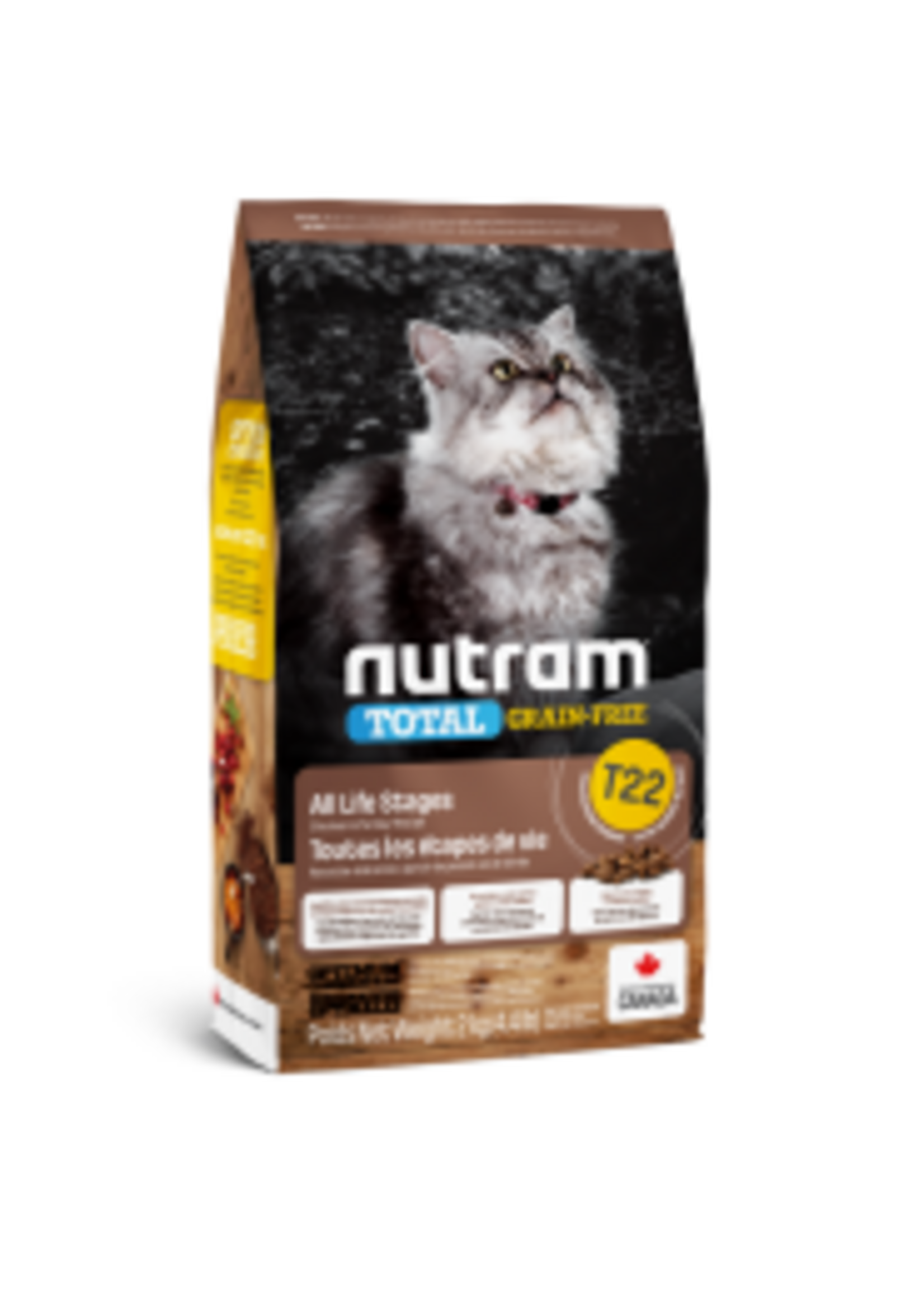 Nutram Nutram 3.0 Total Grain Free Cat T22 Chicken & Turkey