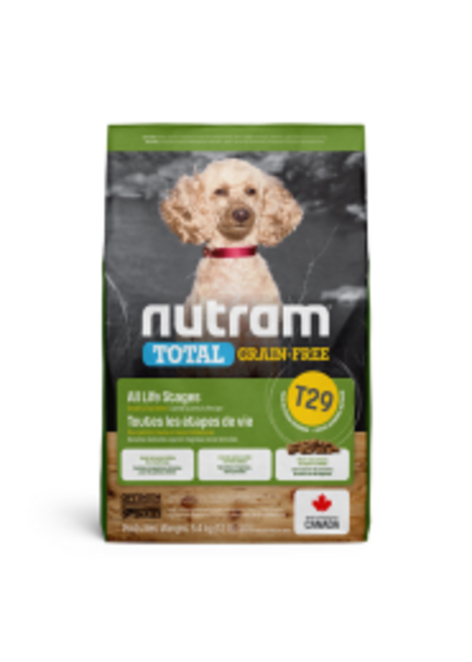 Nutram Nutram 3.0 Total Grain Free T29 SM Breed Lamb & Lentils