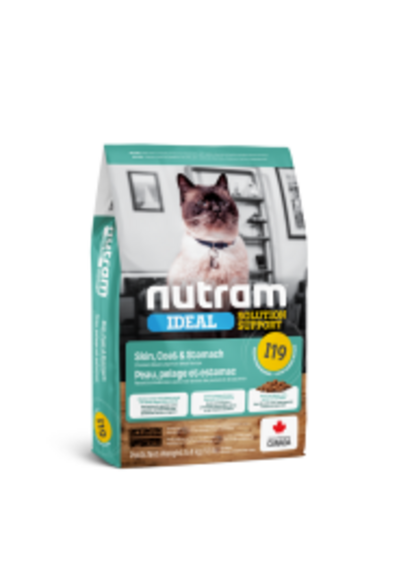Nutram Nutram 3.0 Ideal Cat I19 Skin Coat & Stomach