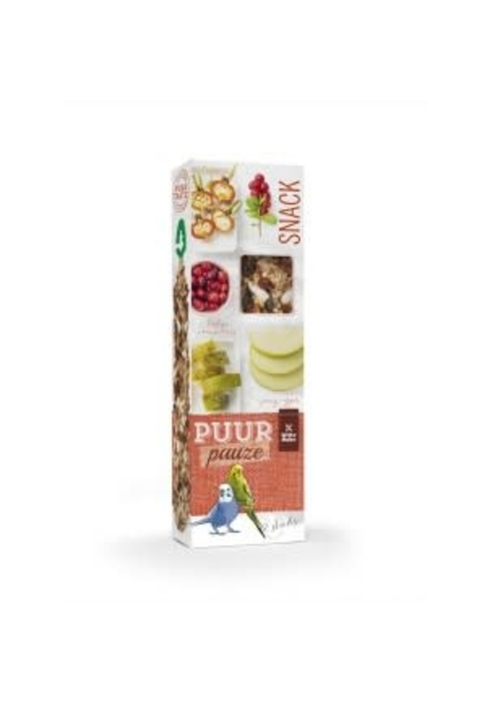 Witte Molen Puur Stick Parakeet Apple & Rosehip 2pack
