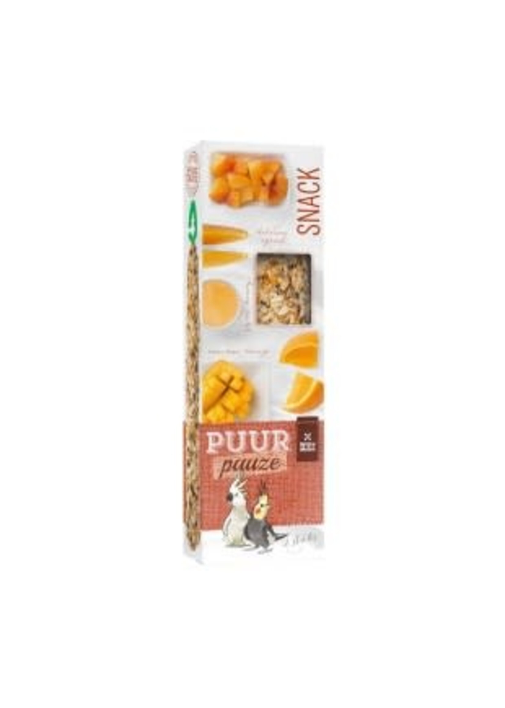 Witte Molen Puur Stick Large Parakeet Apricot 2pack