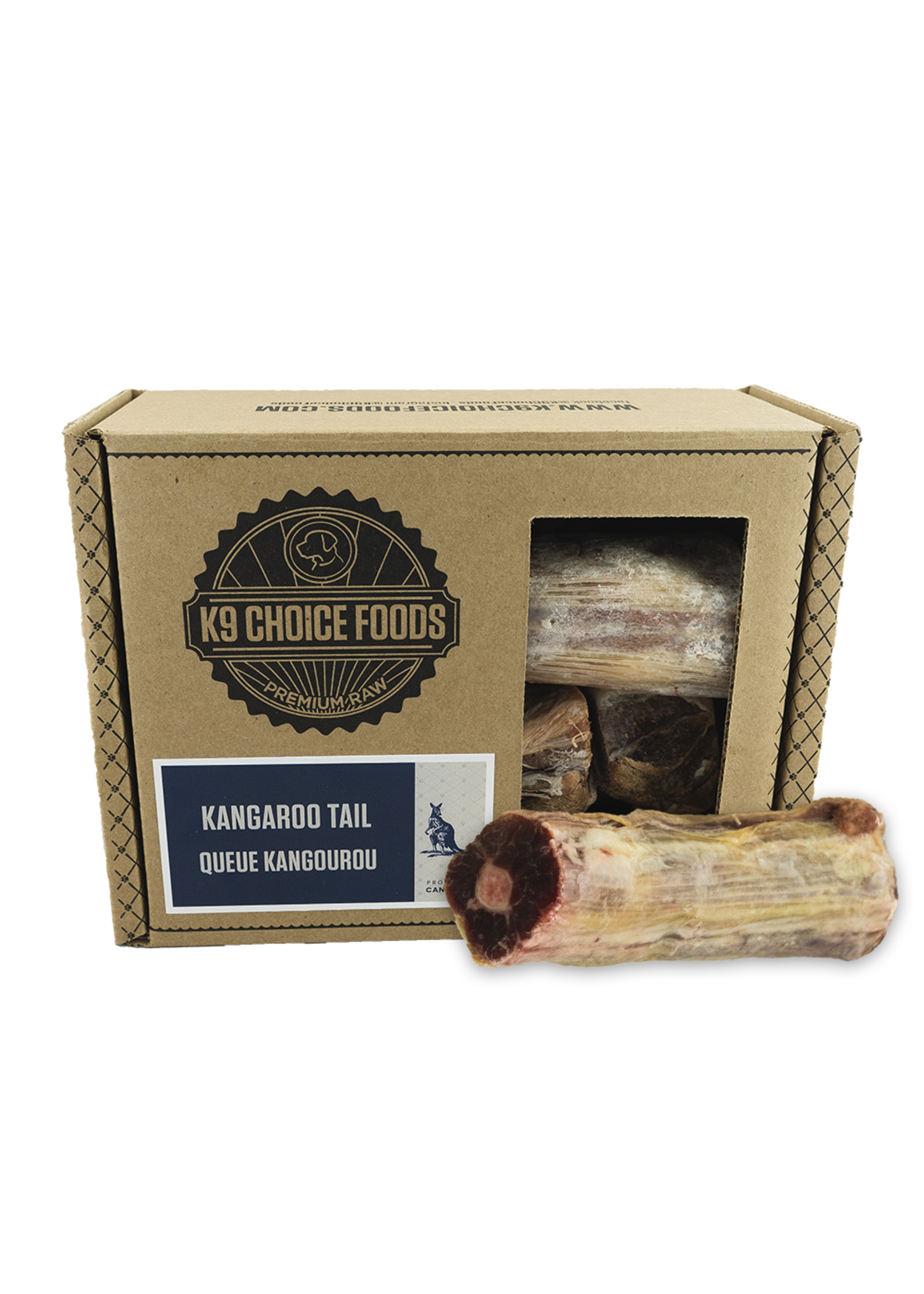K9 Choice Foods K9 Choice Cut Kangaroo Tail 3lb