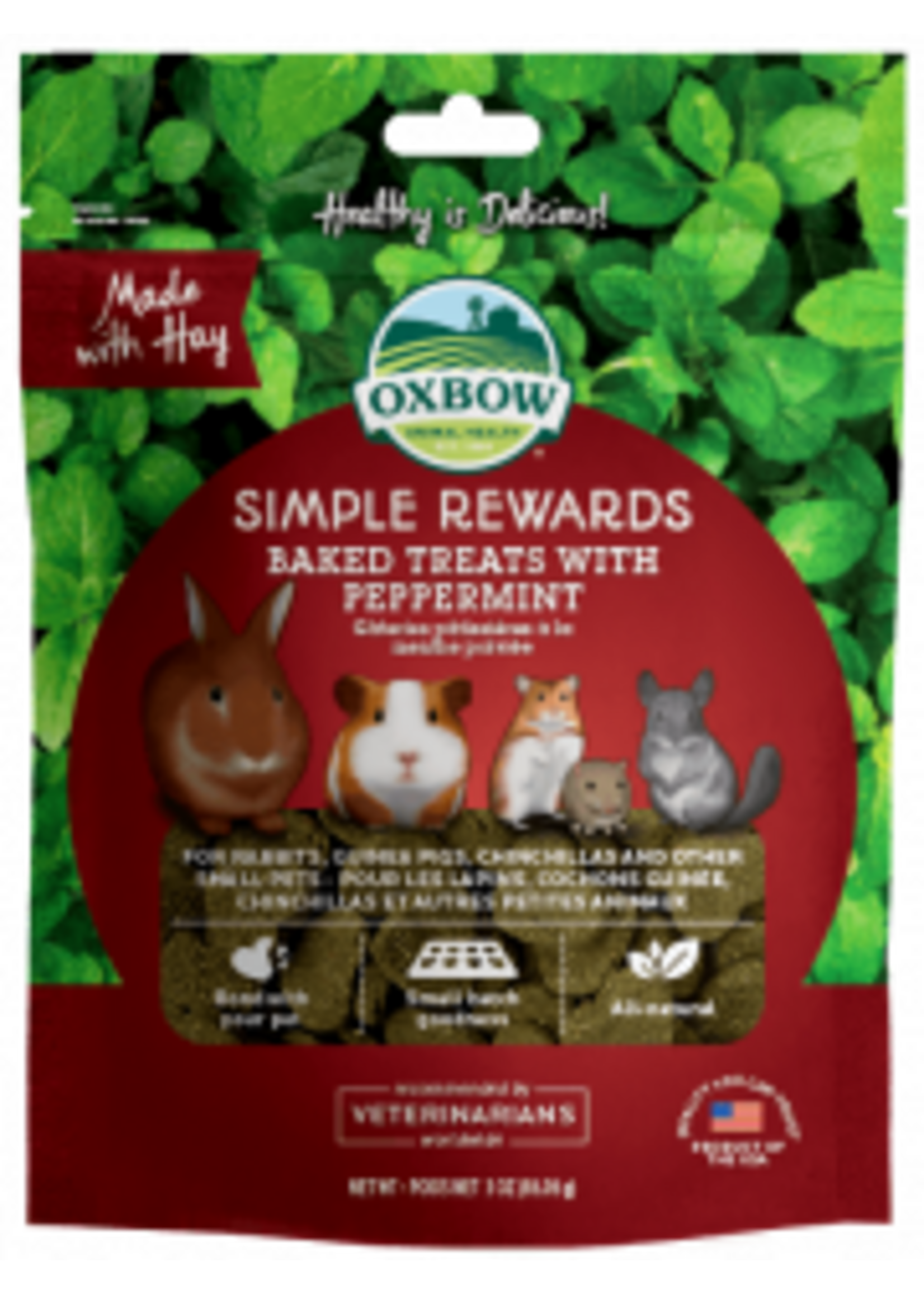 Oxbow Oxbow Simple Rewards Treats 85gm
