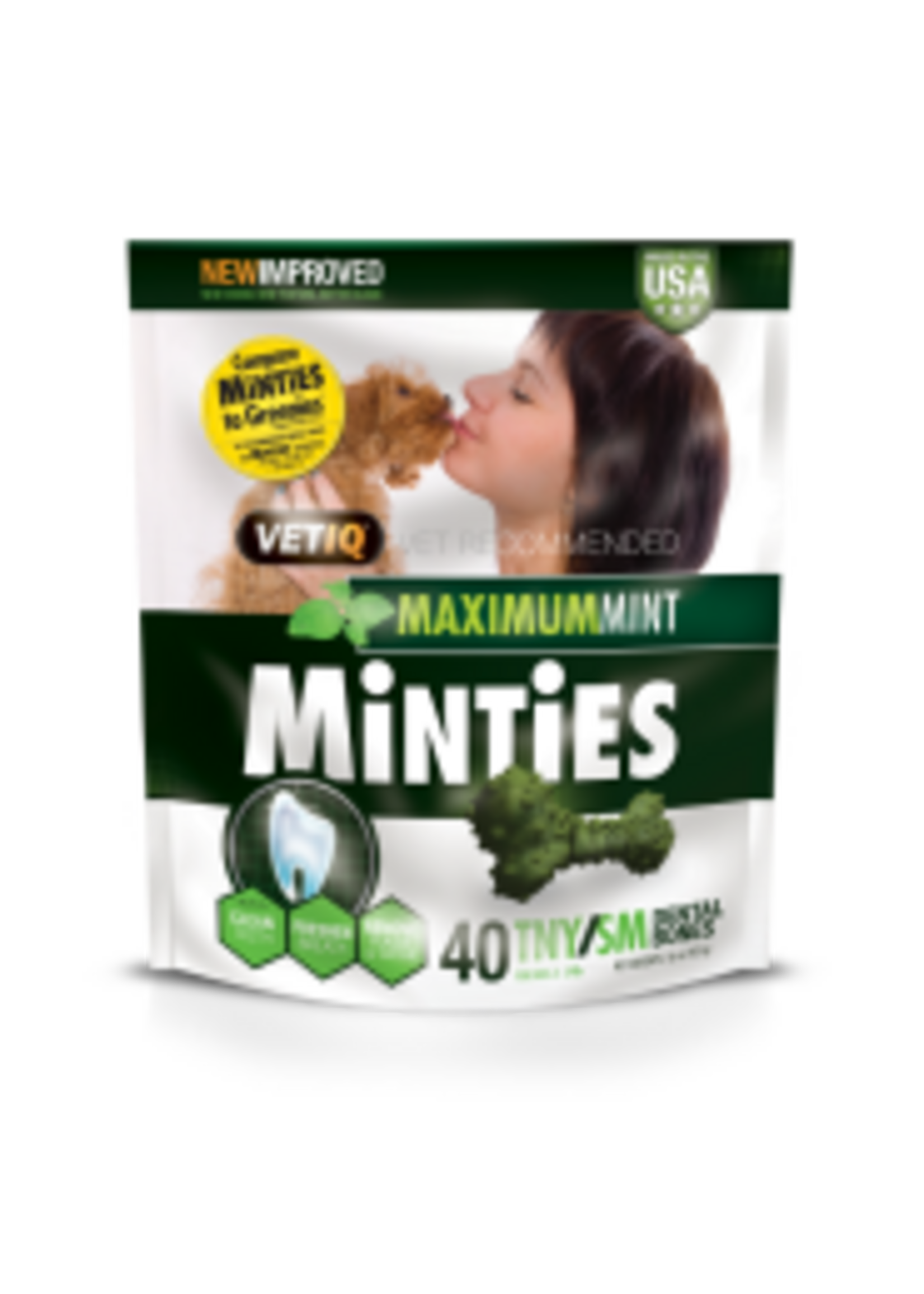 Minties Minties Maximum Mint Dental Bones Tiny/Small