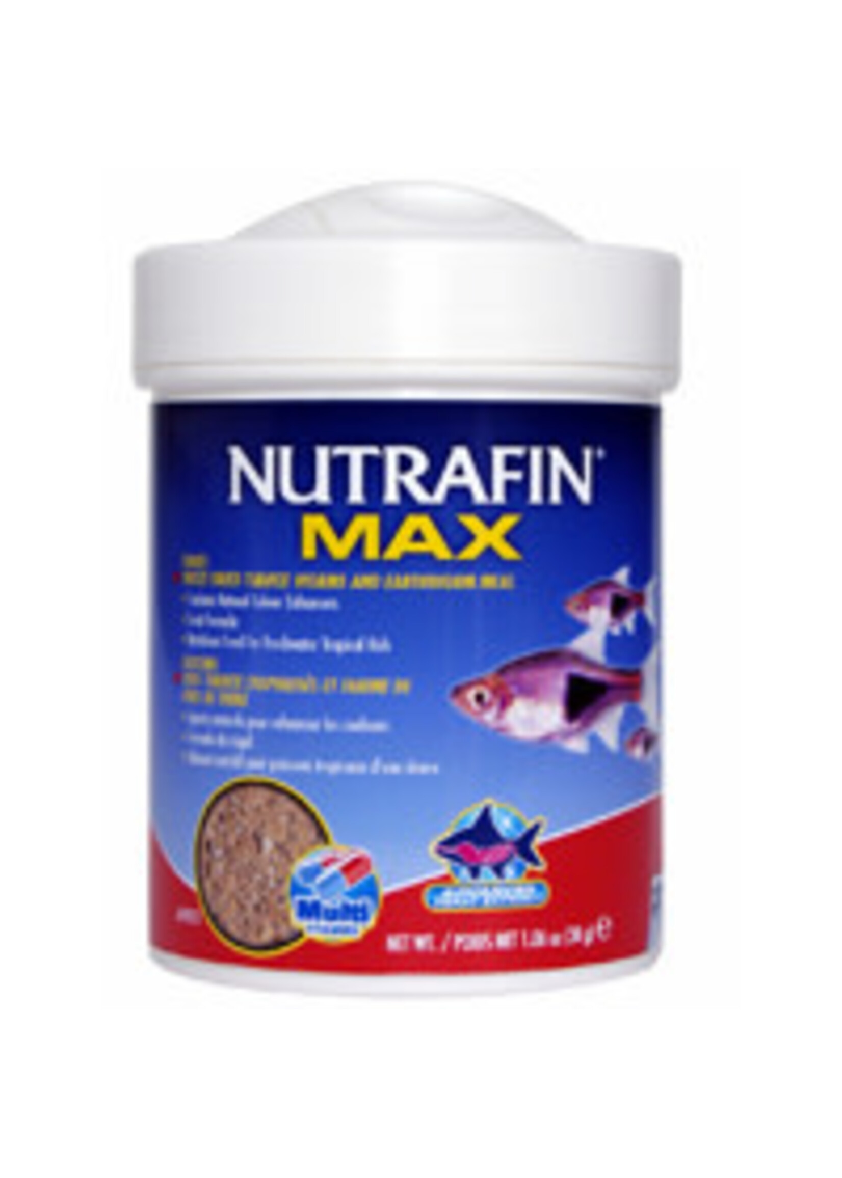 Nutrafin Nutrafin Max Flakes + Freeze Dried Tubifex Worms & Earthworm Meal 30g