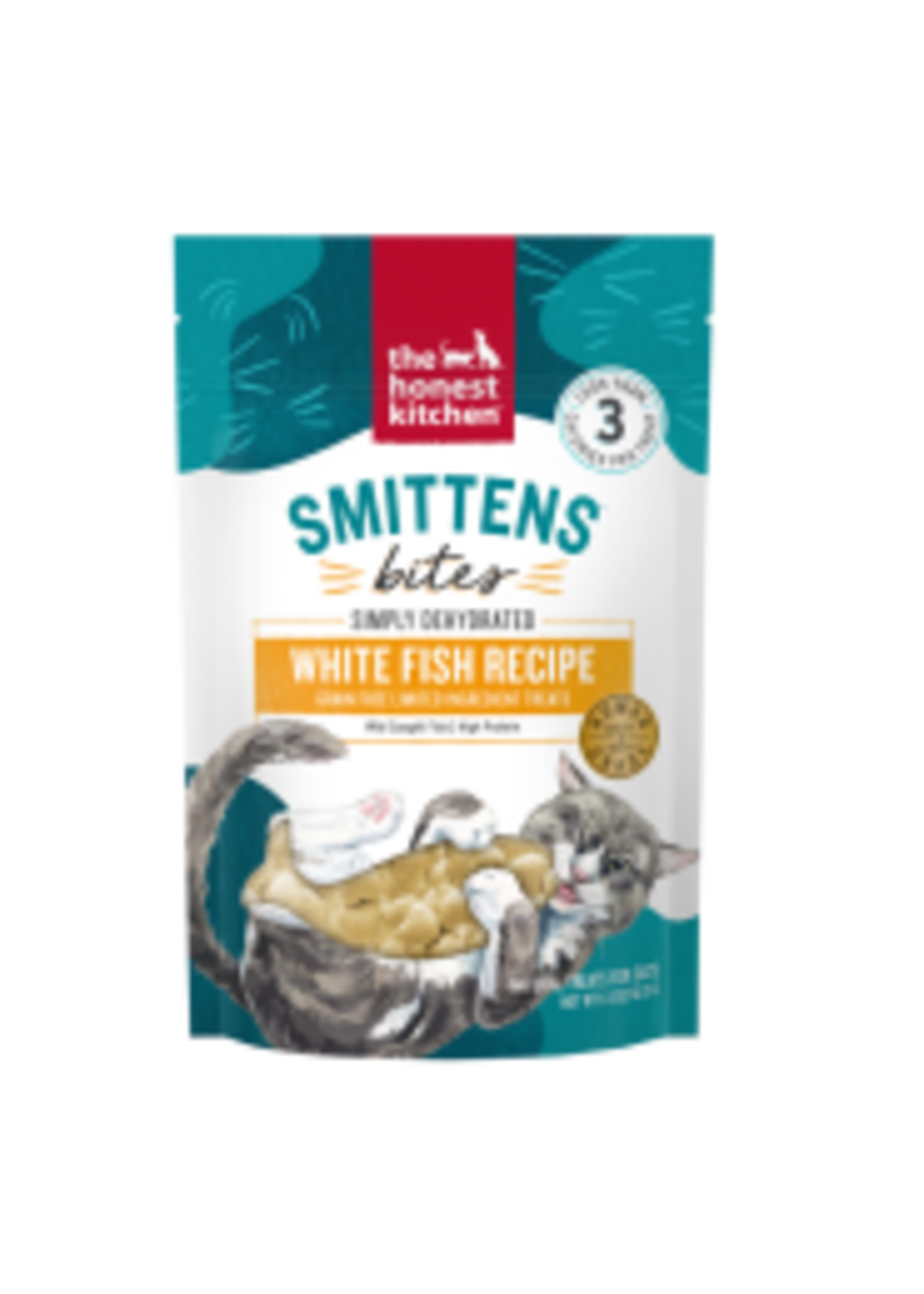 The Honest Kitchen Honest Kitchen Cat Smittens Heart-Shaped Whitefish Treats 1.5oz