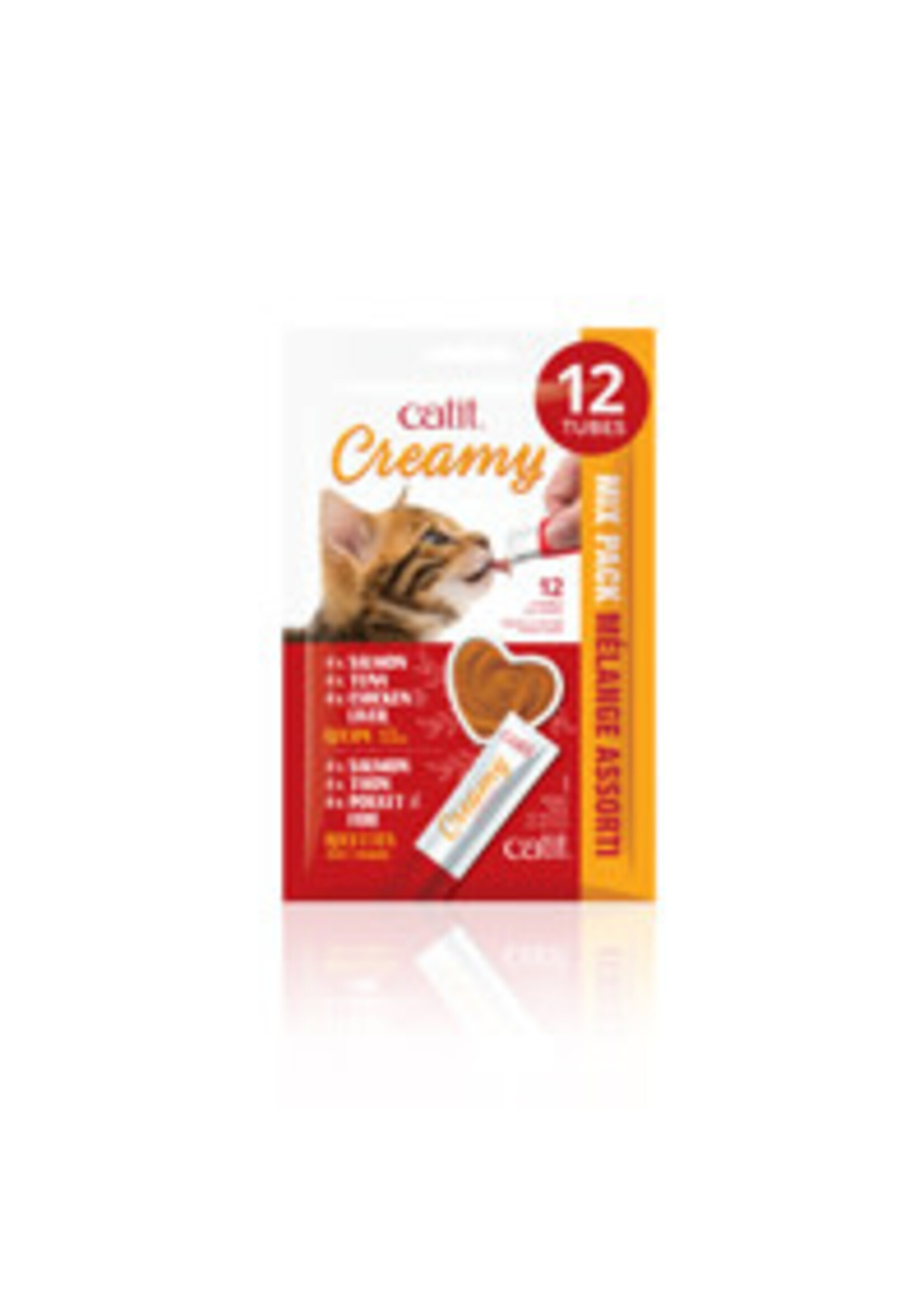 Catit Catit Creamy Lickable Cat Treat 12pack