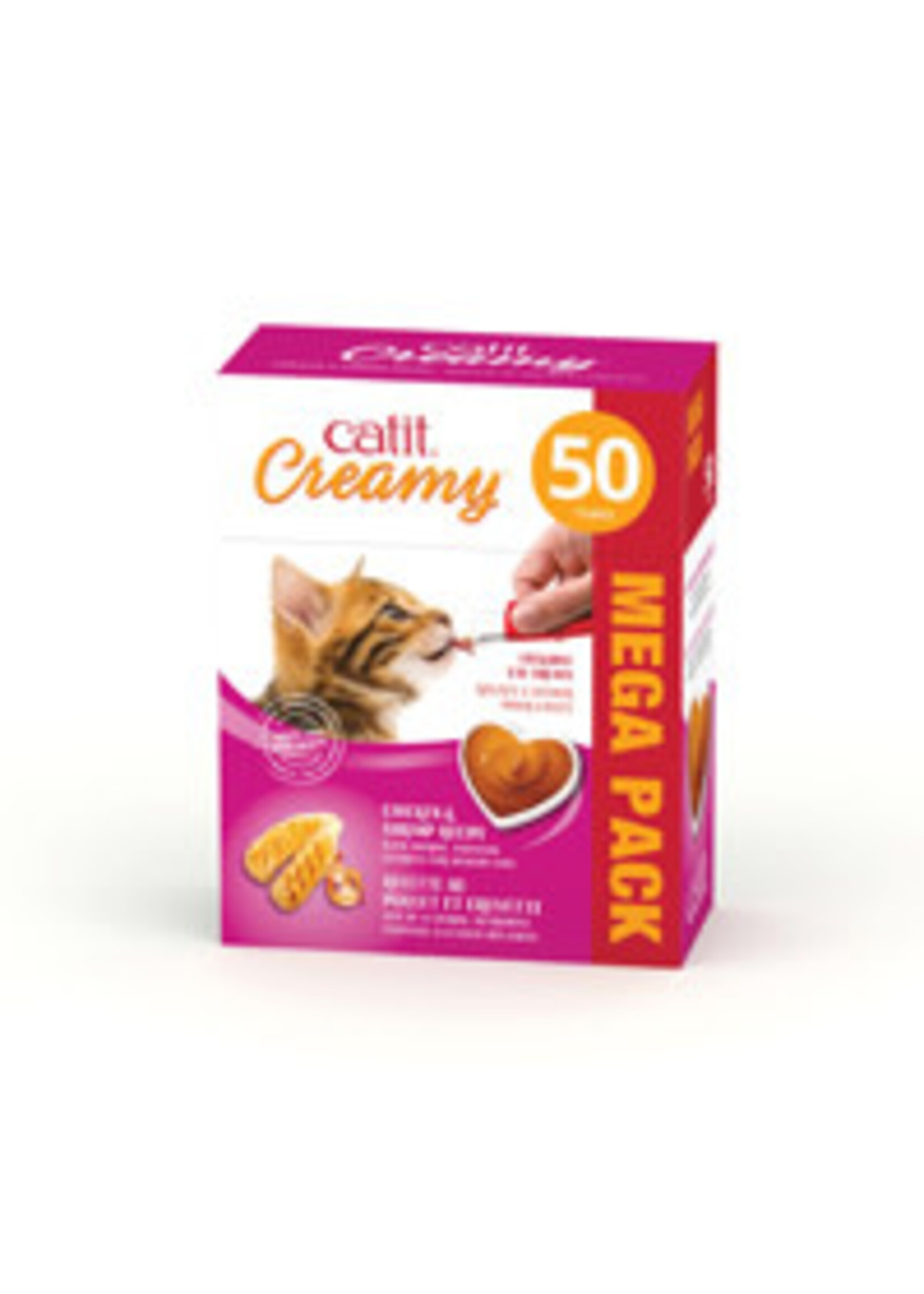 Catit Catit Creamy Lickables Cat Treat 50pack