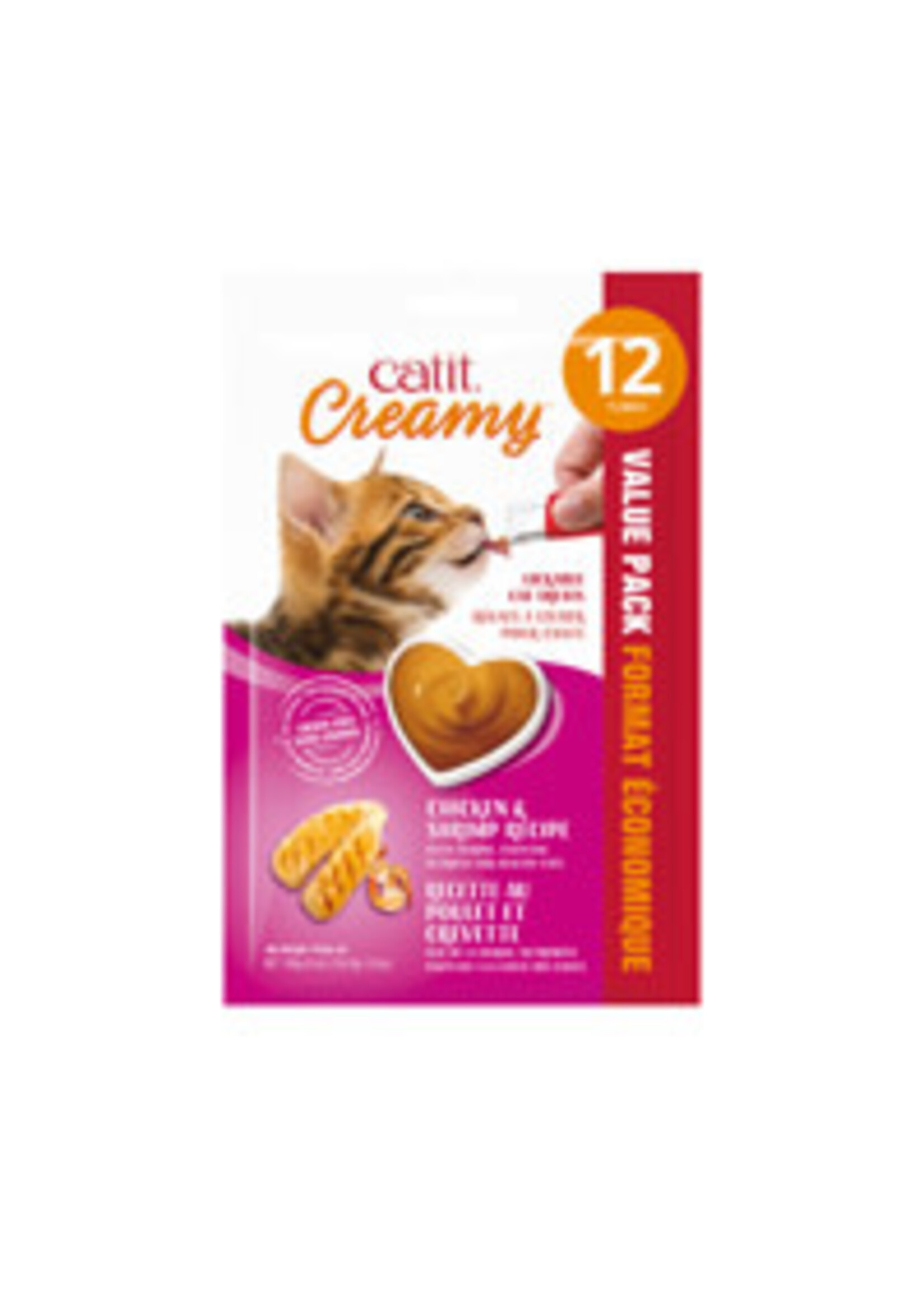 Catit Catit Creamy Lickable Cat Treat 12pack