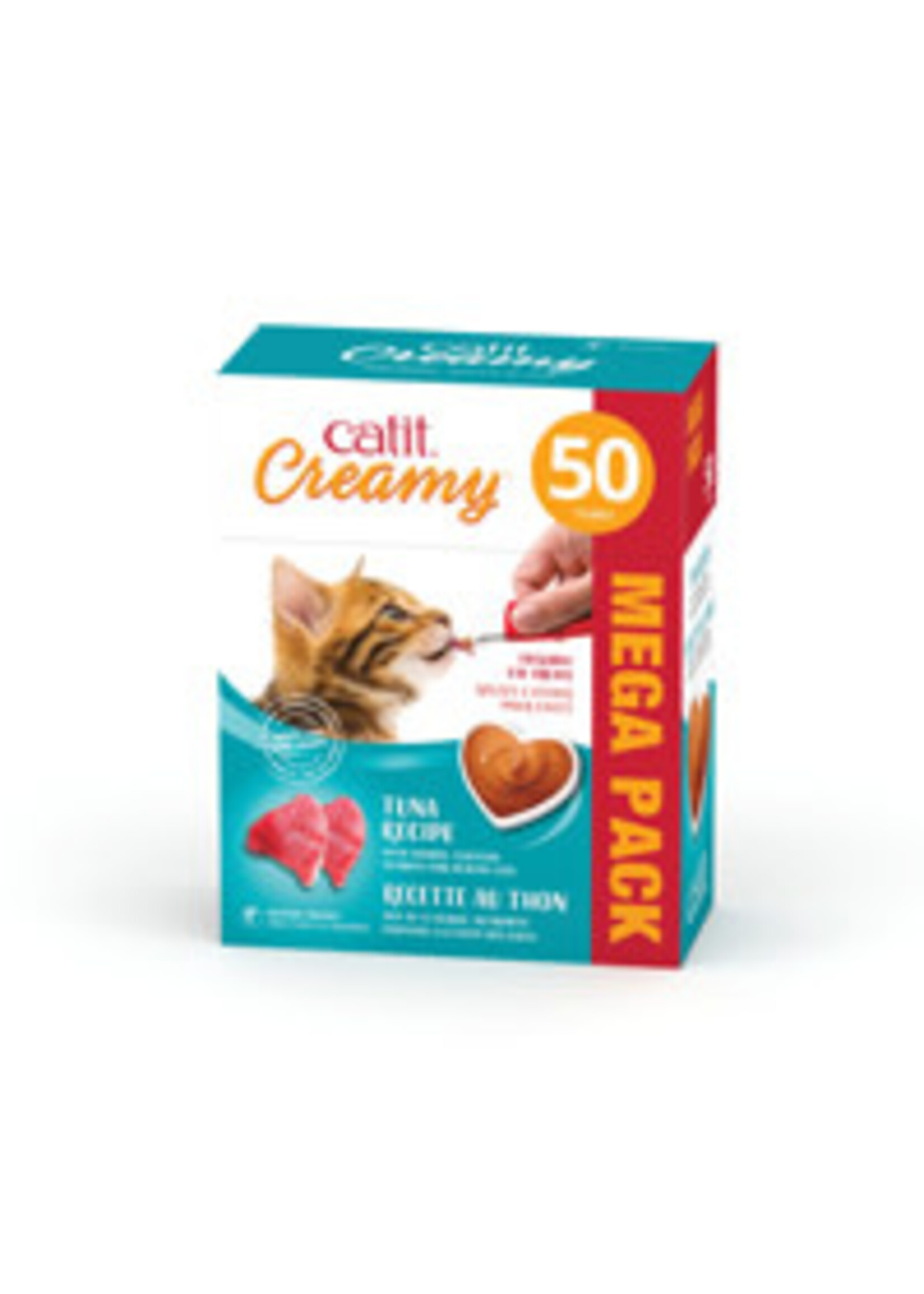 Catit Catit Creamy Lickables Cat Treat 50pack