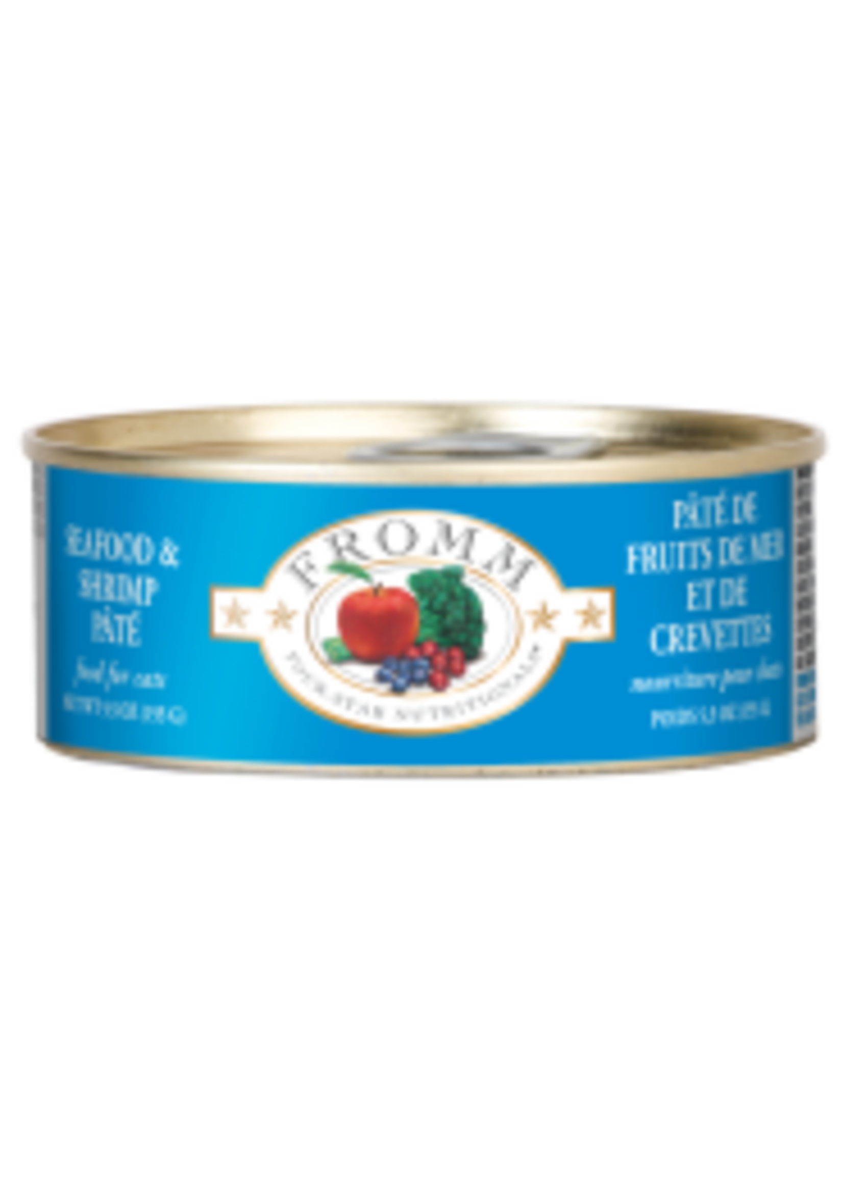 Fromm Family Pet Food Fromm Cat Four-Star Seafood & Shrimp Pate 5.5oz