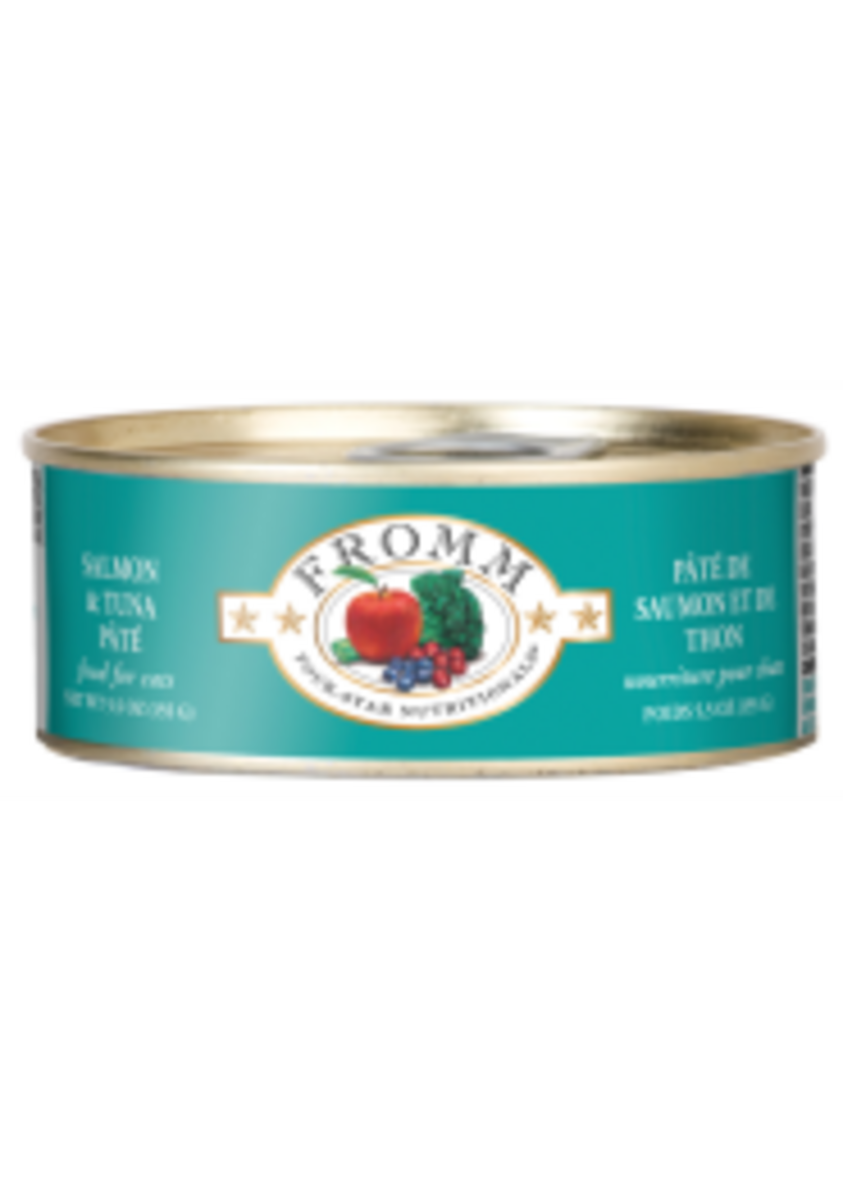 Fromm Family Pet Food Fromm Cat Four-Star Salmon & Tuna Pate 5.5oz