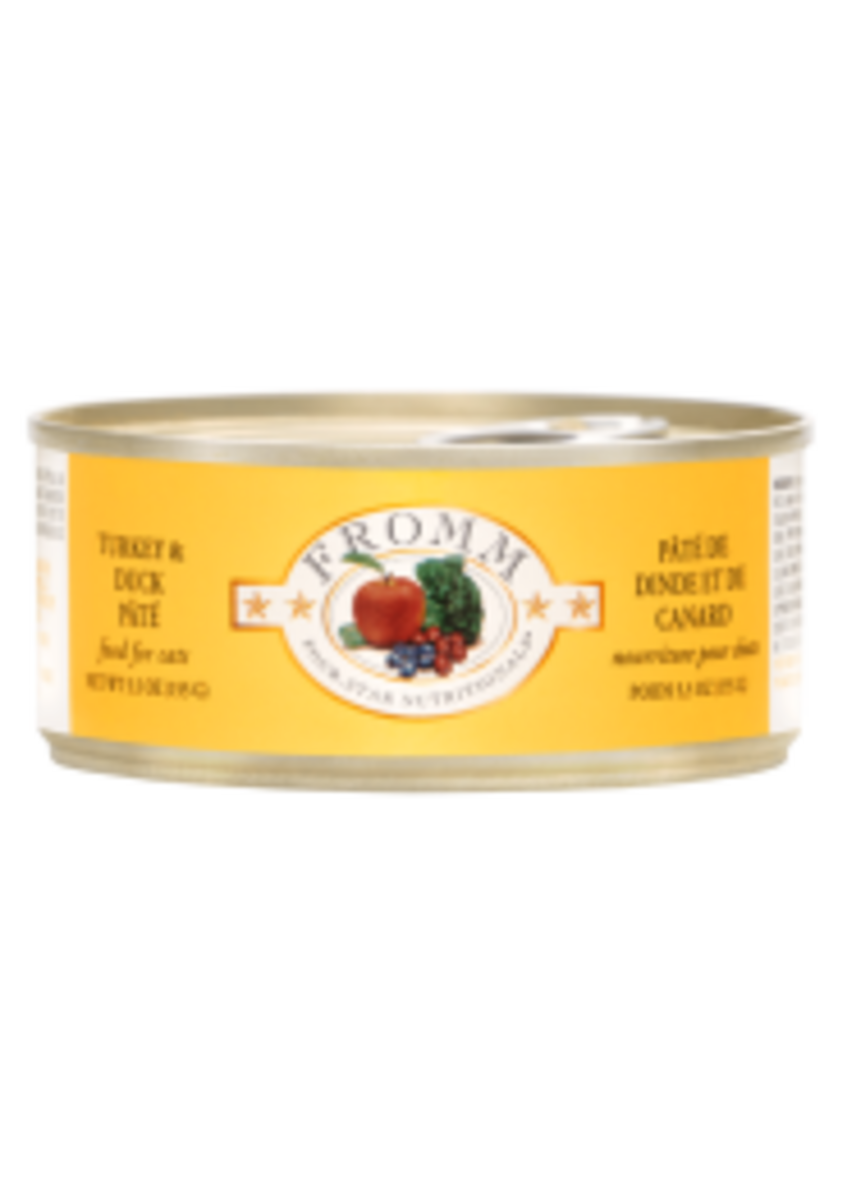 Fromm Family Pet Food Fromm Cat Four-Star Turkey & Duck Pate 12/5.5oz