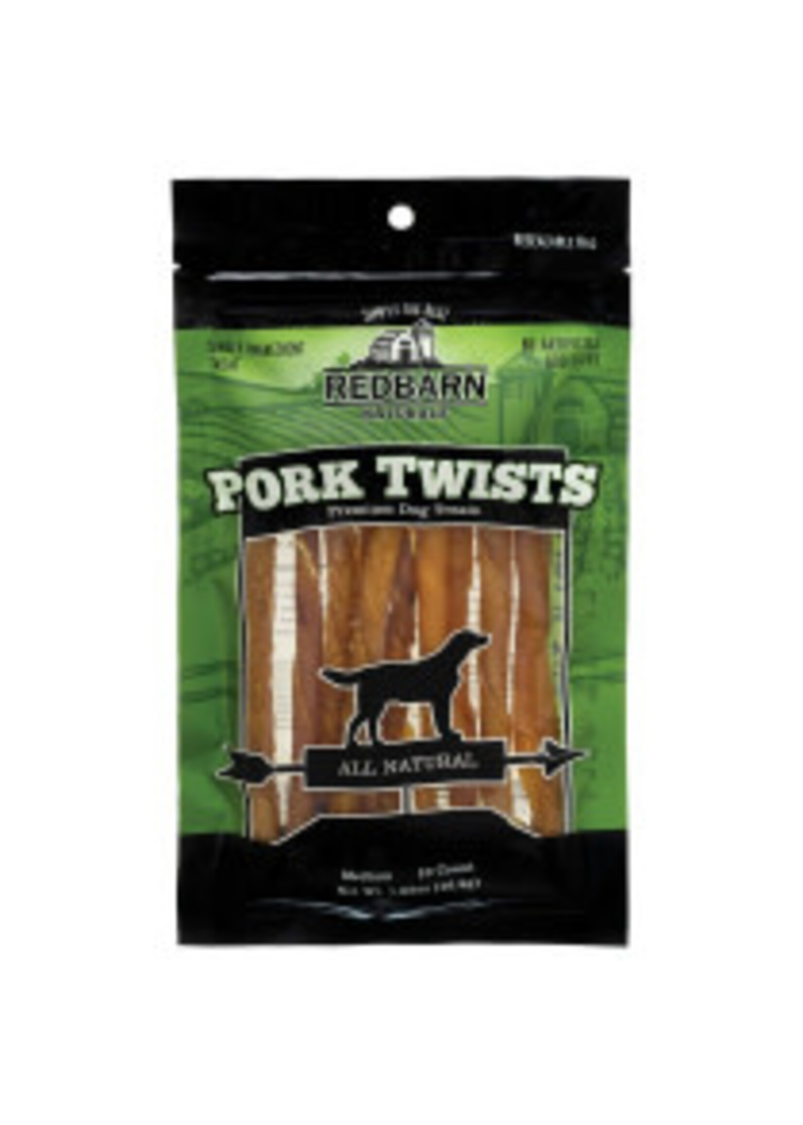 Redbarn Redbarn Pork Skin Twist 10ct